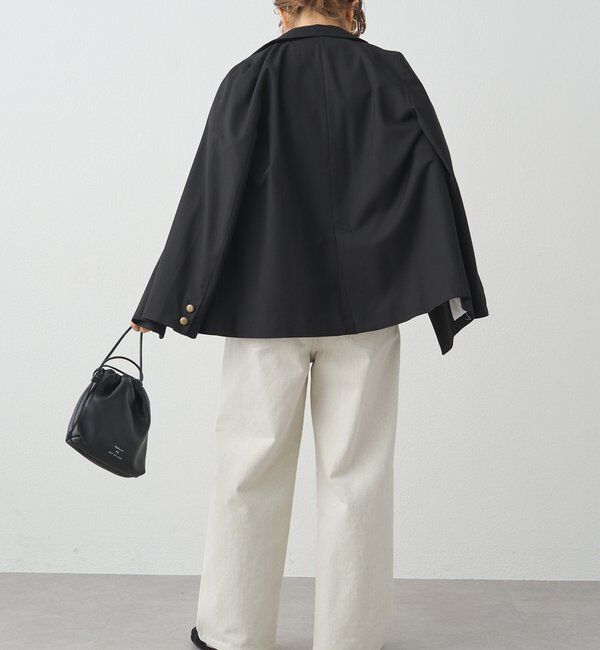  「カツラギワイドストレートパンツ」|デニム|