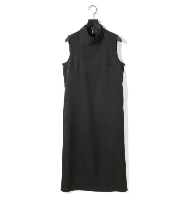 MIDIUMISOLID「MIDIUMISOLID for Ladies ハイネックノースリーブワンピース」|ワンピース|ブラック