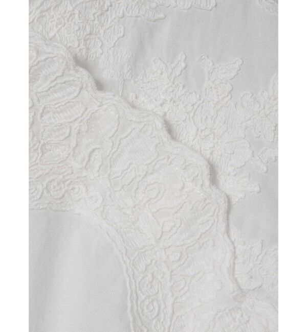 mizuiro ind「mizuiro ind レースシノワズリシャツ」|シャツ・ブラウス|