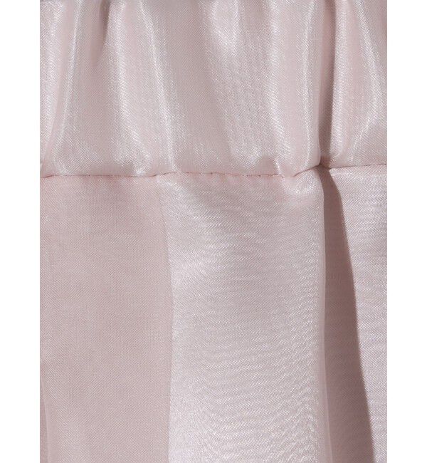 MIDIUMISOLID「MIDIUMISOLID for Ladies シアーロングバルーンスカート」|スカート|