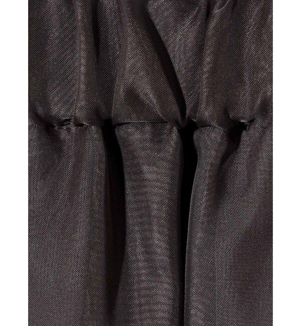 MIDIUMISOLID「MIDIUMISOLID for Ladies シアーロングバルーンスカート」|スカート|