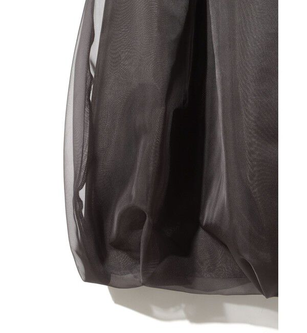 MIDIUMISOLID「MIDIUMISOLID for Ladies シアーロングバルーンスカート」|スカート|