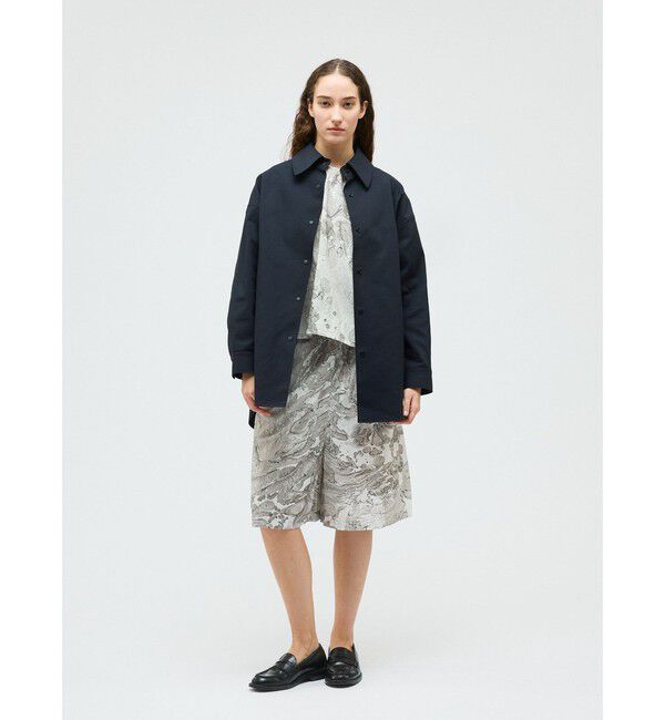 mizuiro ind「mizuiro ind マーブルプリントキュロットパンツ」|その他|