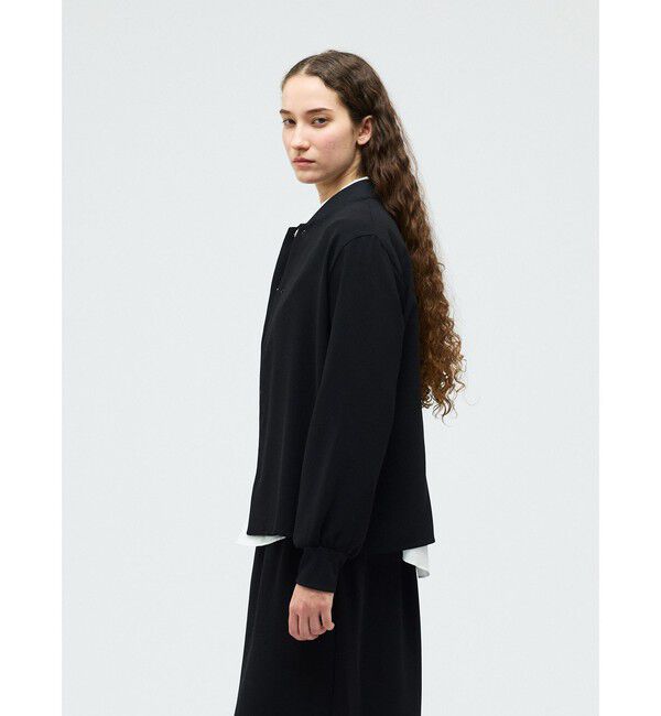 mizuiro ind「mizuiro ind ブルゾンライクシャツ」|シャツ・ブラウス|