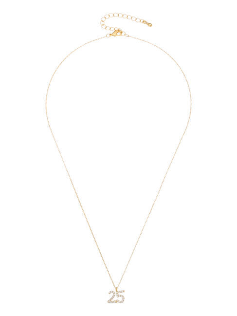 Te chichi「ナンバーネックレス25」|ネックレス|