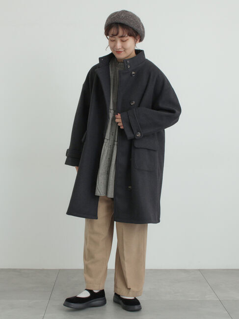 Samansa Mos2「【帯電防止裏地】ツータックストレートパンツ《M/Lサイズ》」|その他|