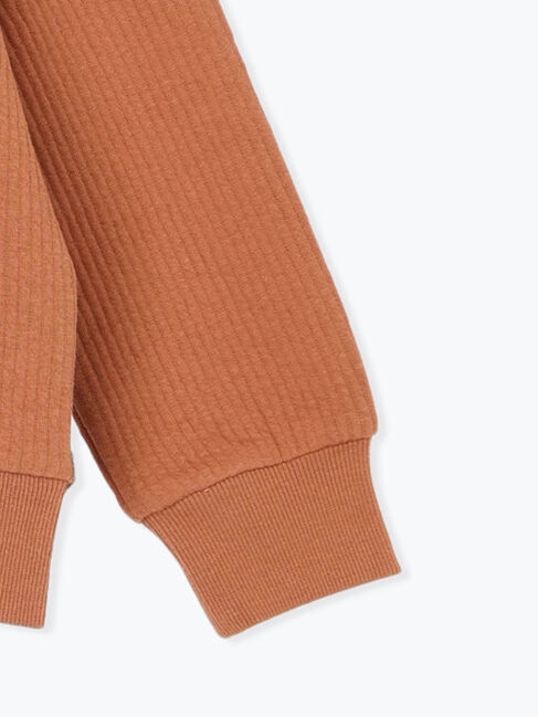 Samansa Mos2 Lagom「チェック切替トレーナー」|Tシャツ・カットソー|