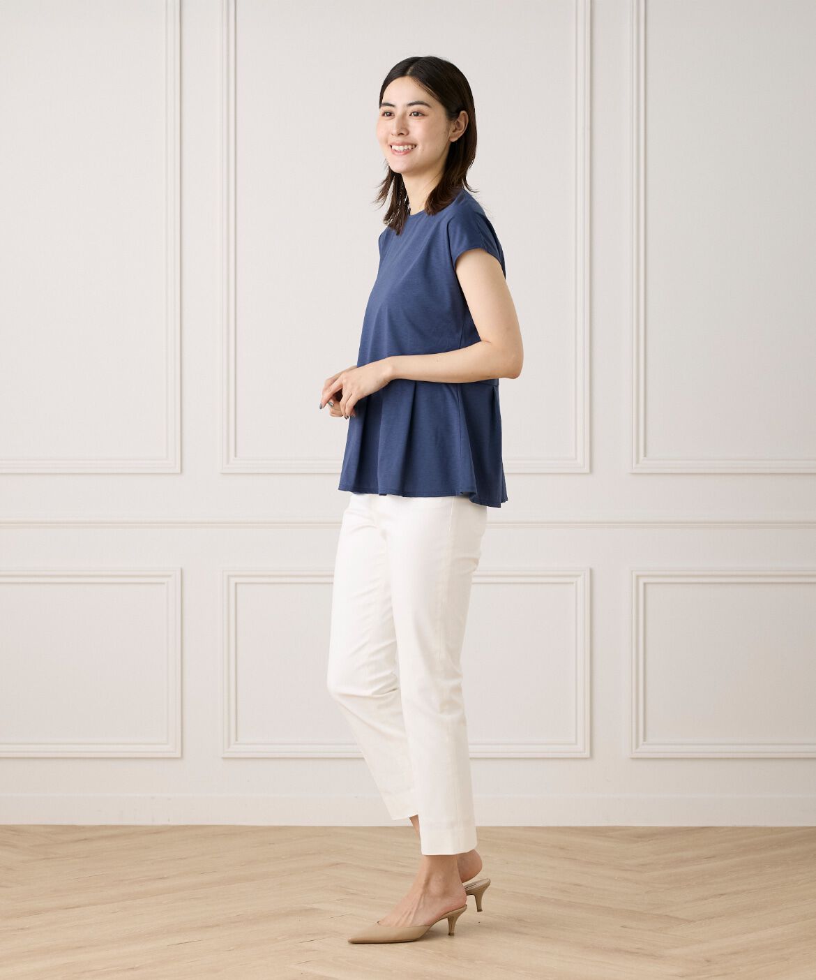 7-IDconcept.「タックヘムカットプルオーバー」|Tシャツ・カットソー|