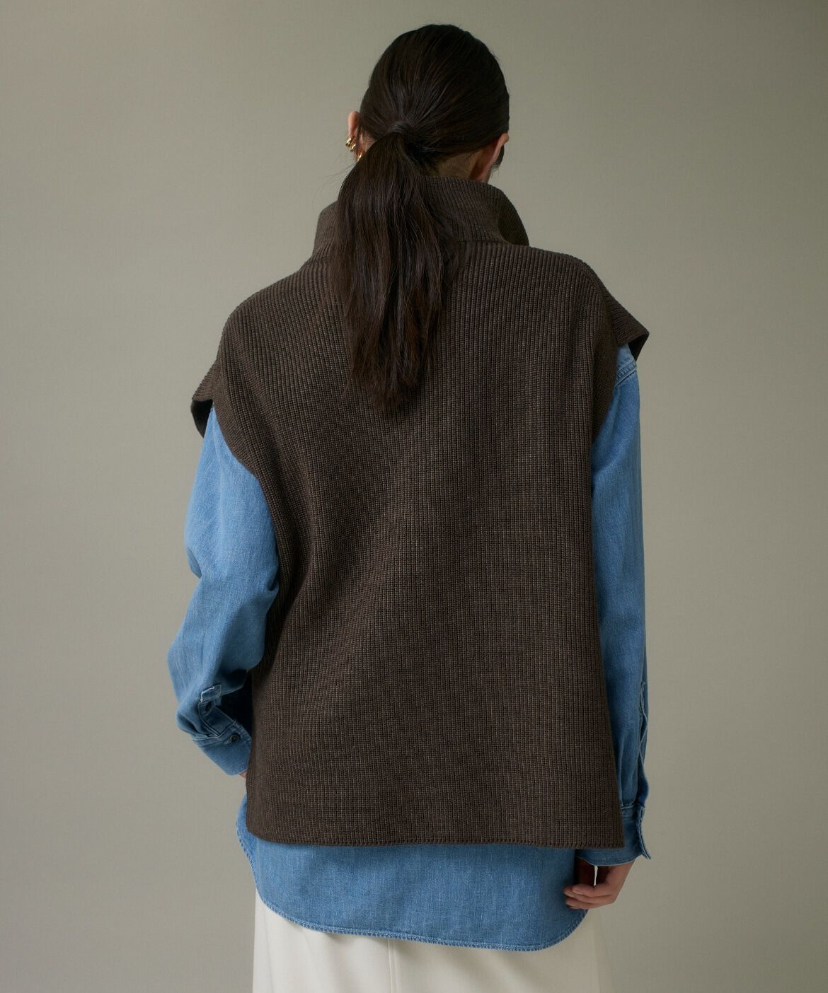 DAY by DAY it&rsquo;s international「ハーフジップニットジレ」|ニット・セーター|