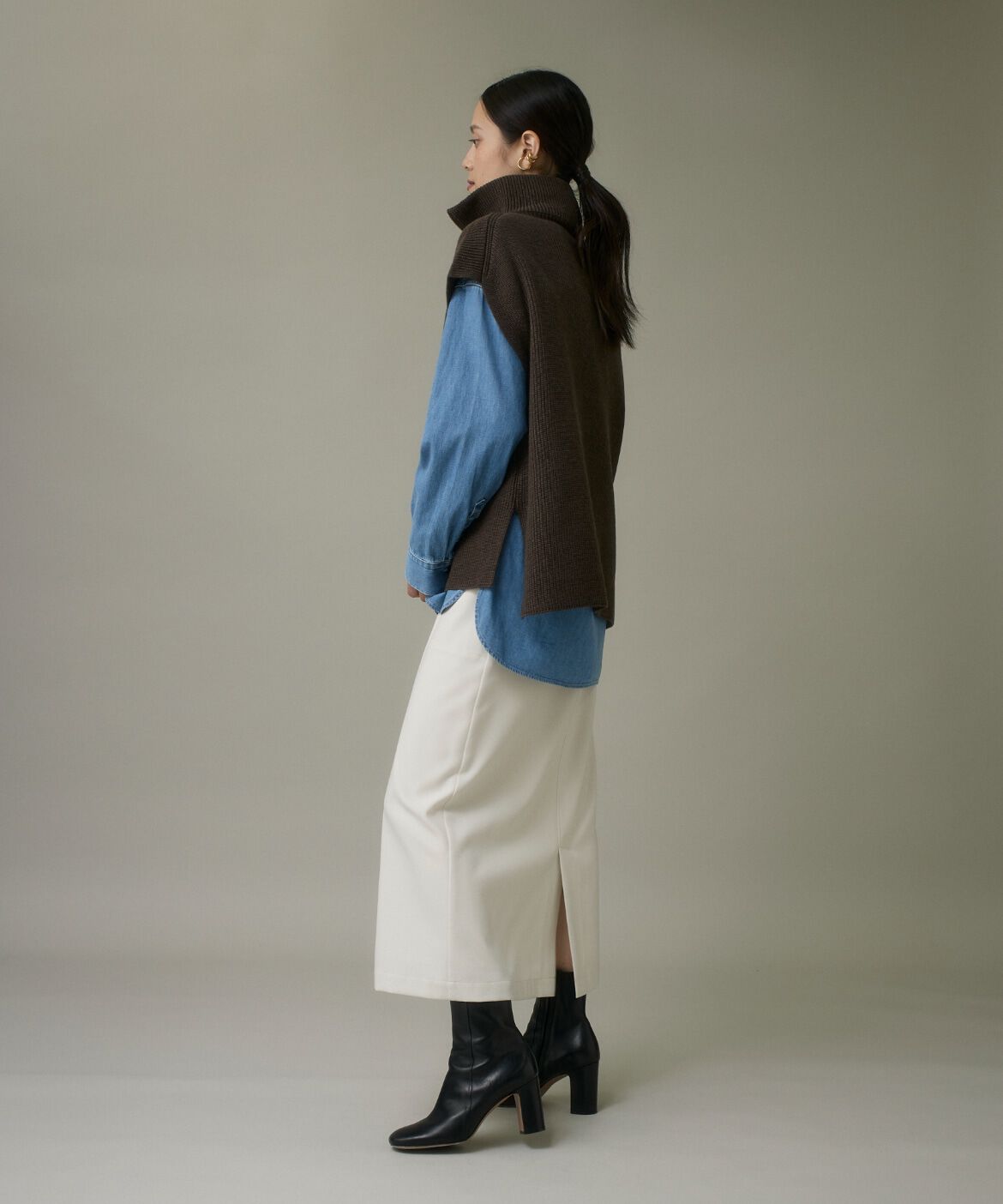 DAY by DAY it&rsquo;s international「ハーフジップニットジレ」|ニット・セーター|