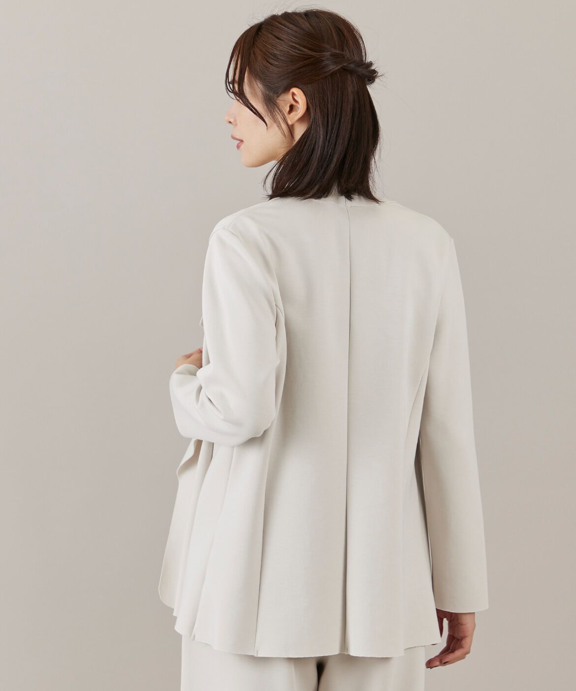 ef-de Black「ダンボールニットロングジャケット」|その他|