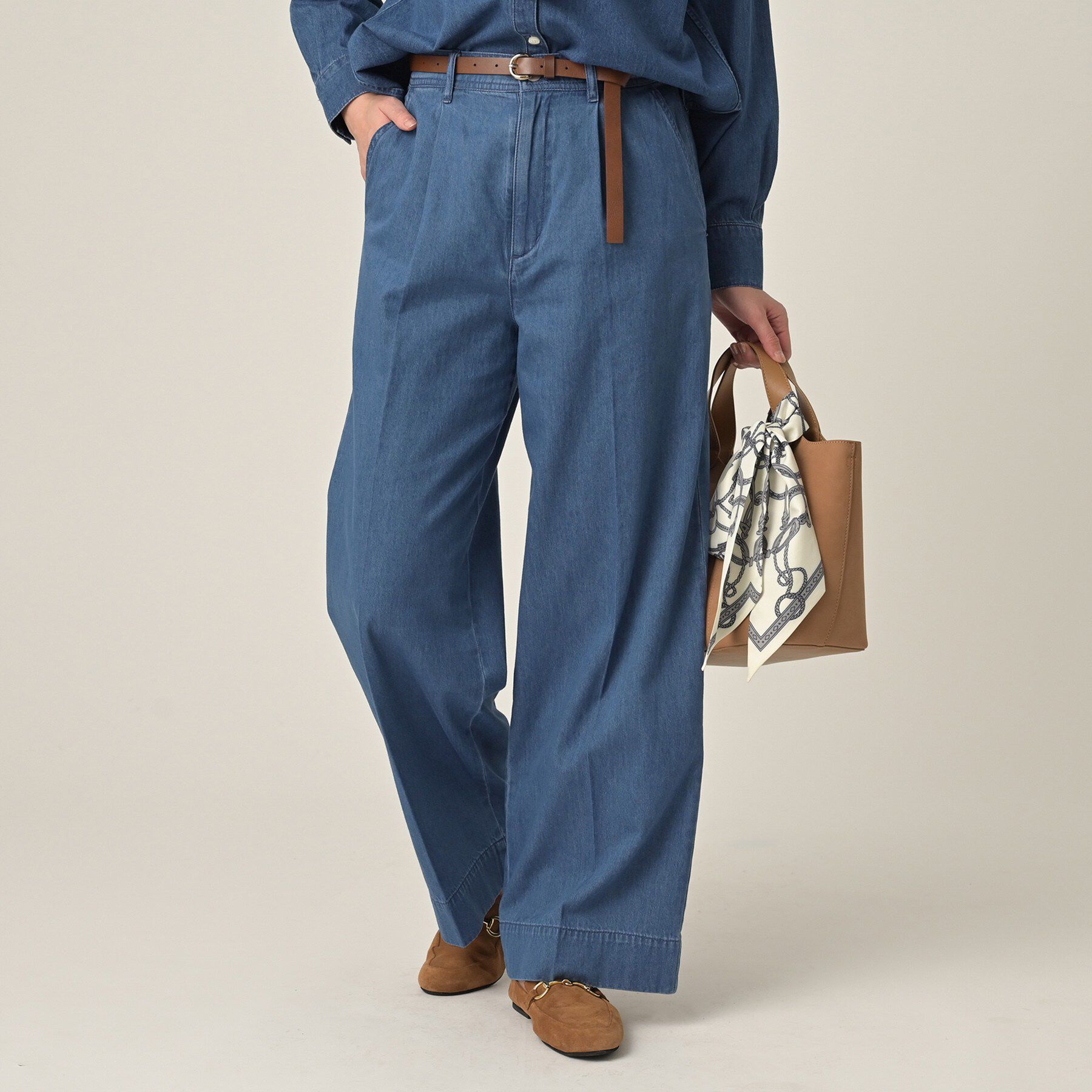 UNTITLED「ライトウェイトデニムパンツ」|デニム|