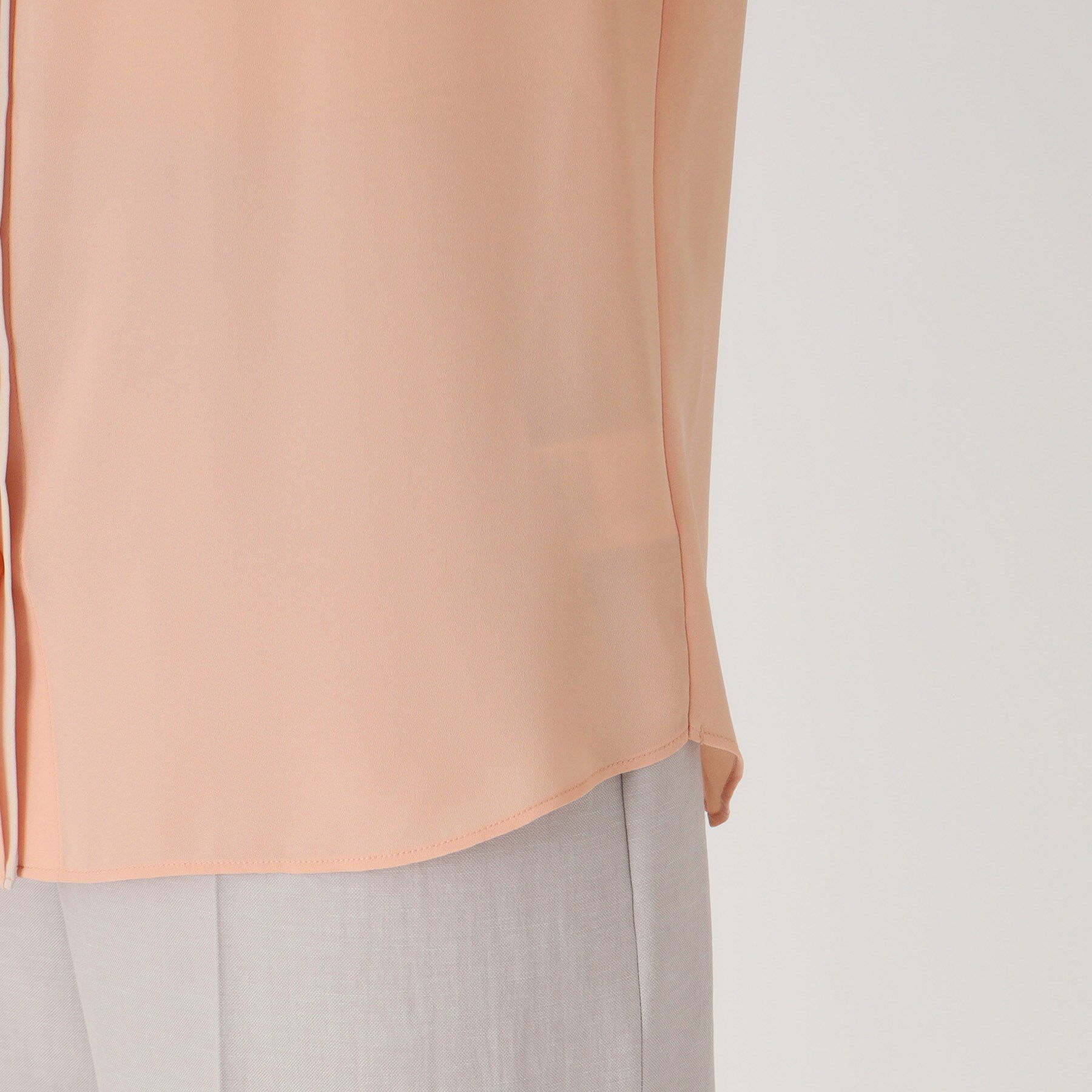 COUP DE CHANCE「【洗える】配色デザインのブラウス」|シャツ・ブラウス|