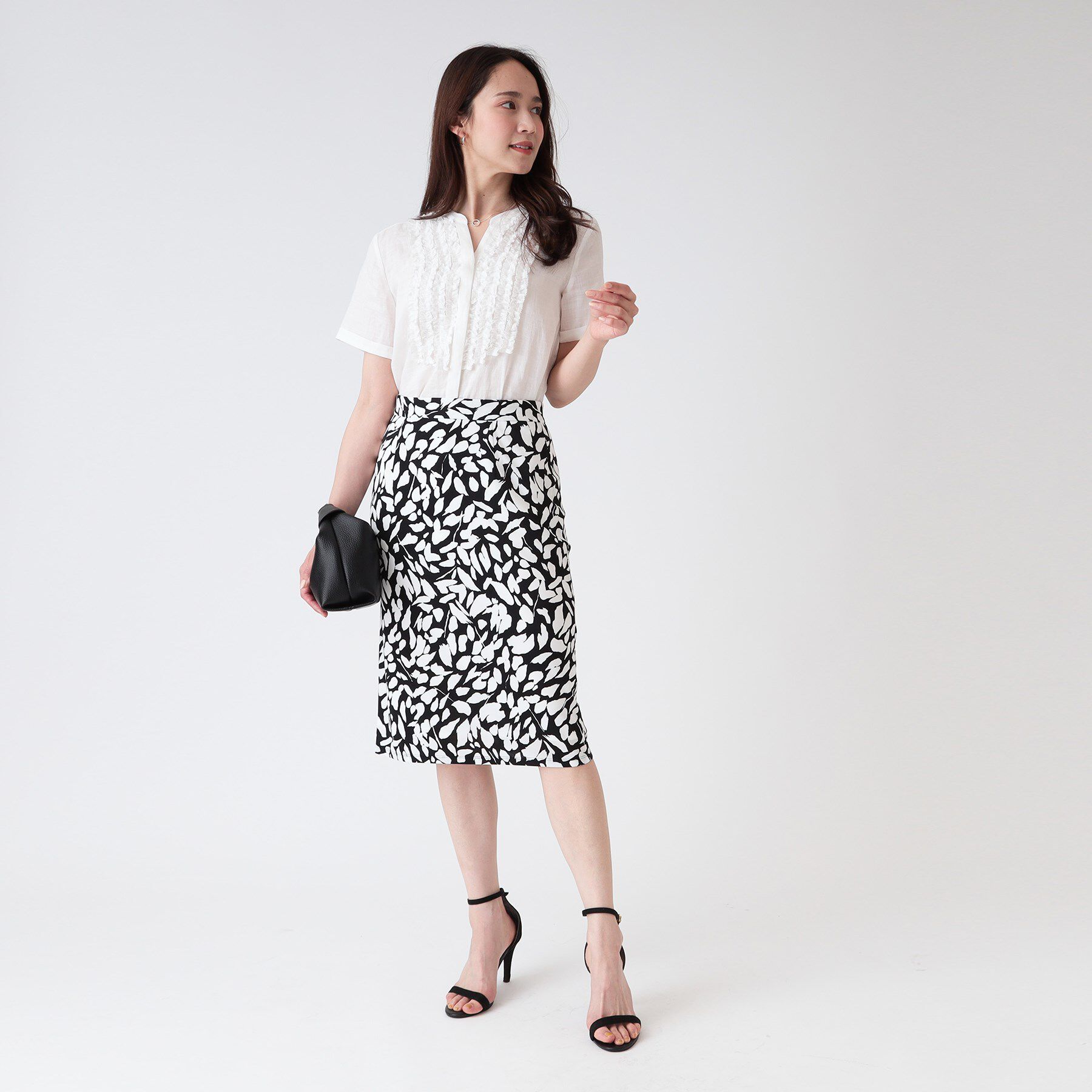 COUP DE CHANCE「【洗える／日本製／ジャージ素材】タイトシルエットのスカート」|スカート|