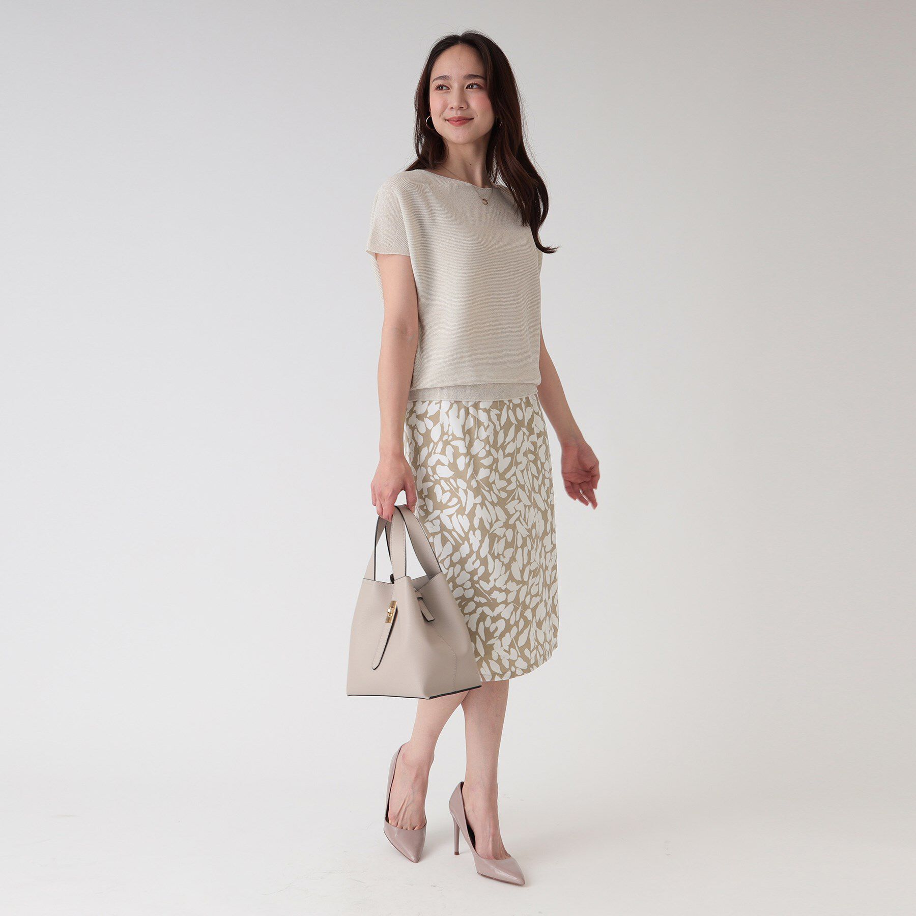 COUP DE CHANCE「【洗える／日本製／ジャージ素材】タイトシルエットのスカート」|スカート|