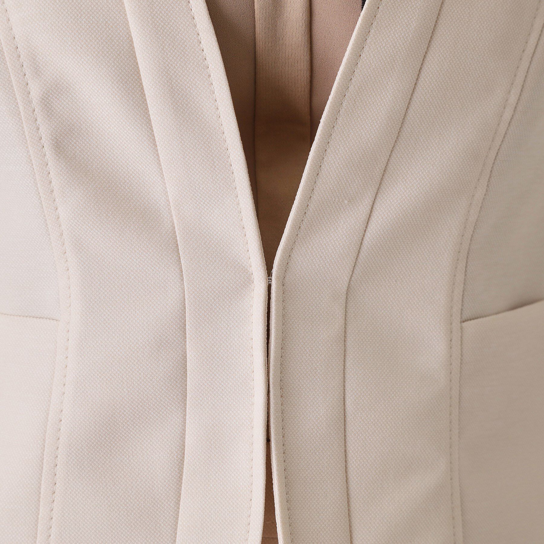 COUP DE CHANCE「【手洗い可／日本製】ノーカラージャケット」|ノーカラージャケット|