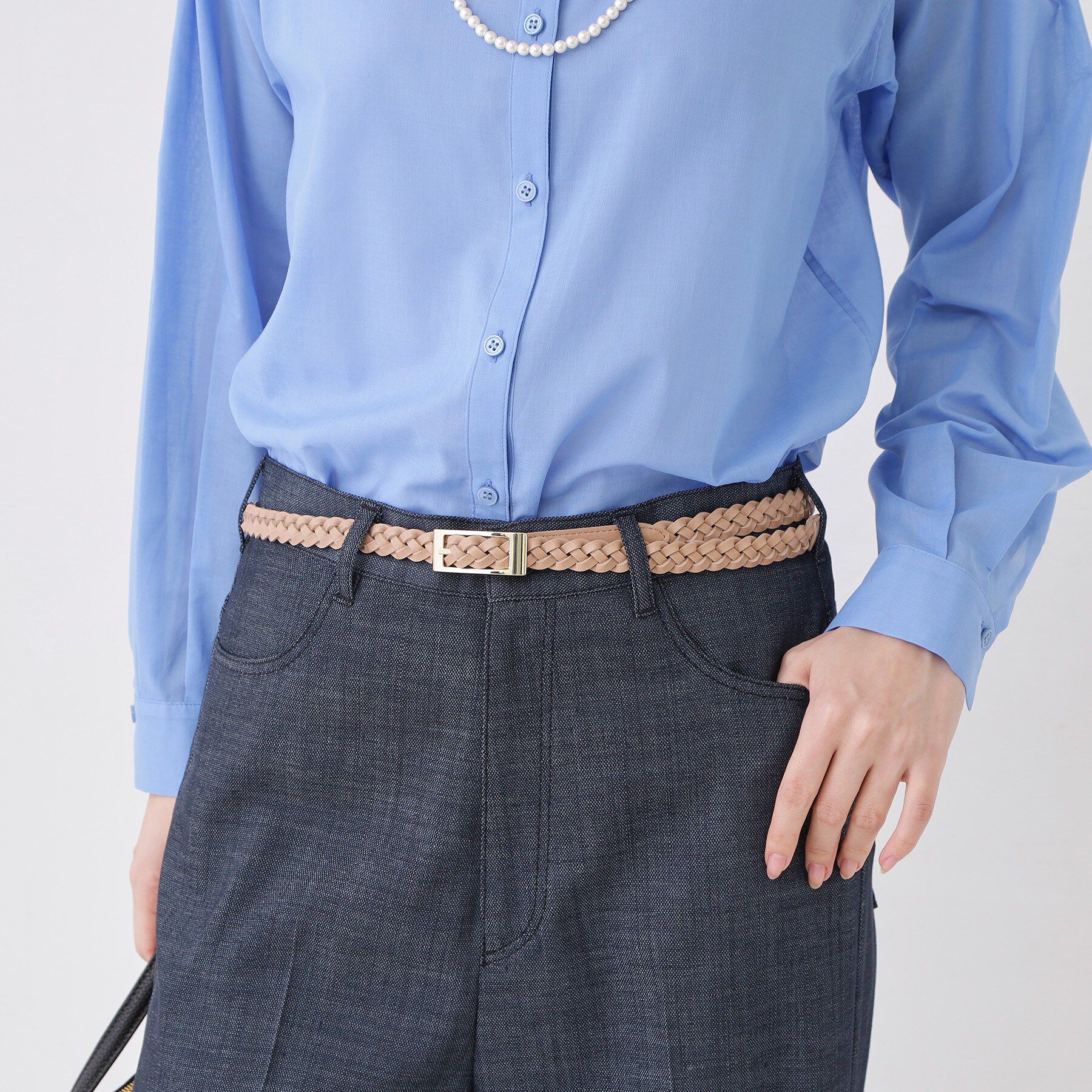 COUP DE CHANCE「リバーシブル／メッシュベルト／日本製」|ベルト|