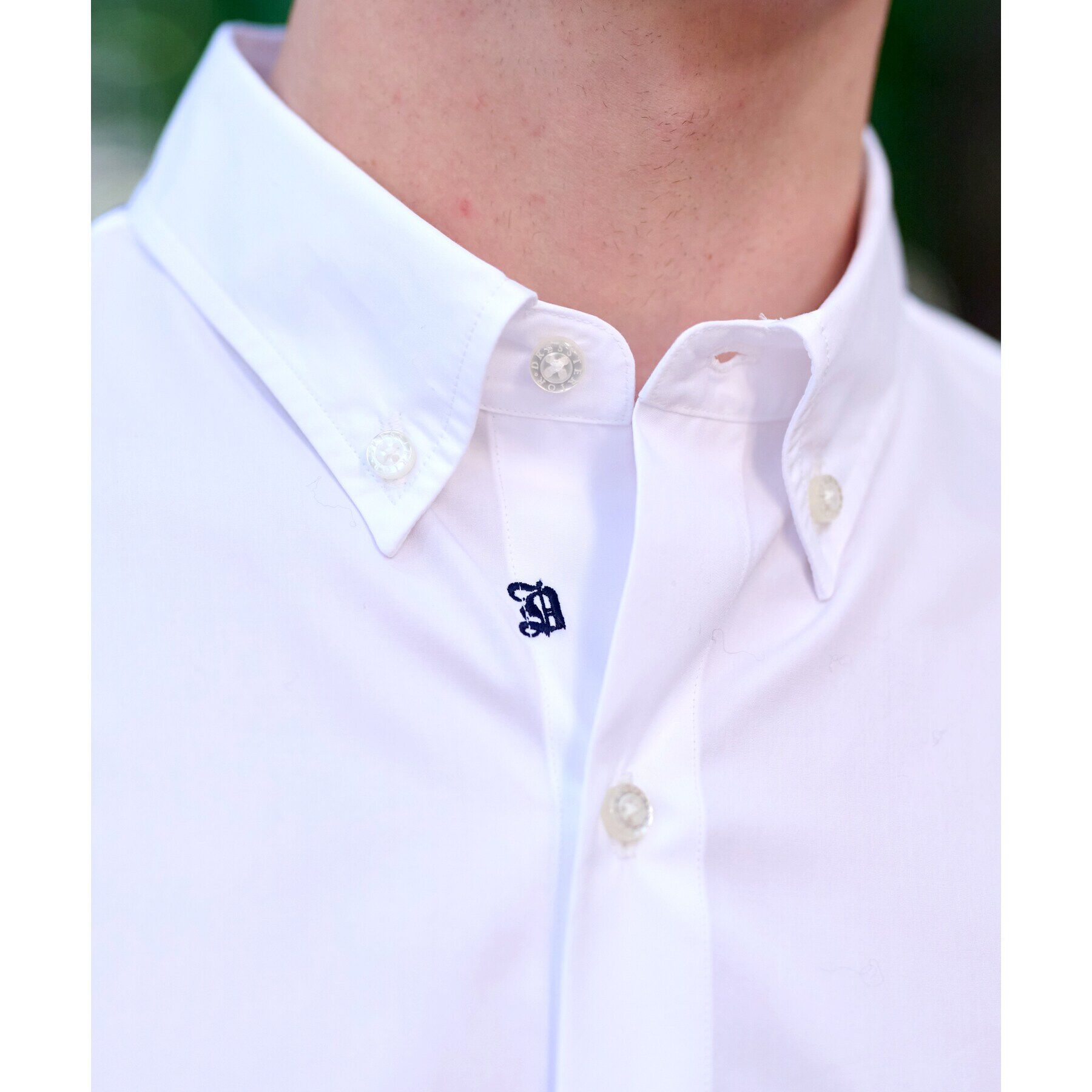 DRESSTERIOR「SUPIMA COTTON ボタンダウンシャツ」|シャツ・ブラウス|