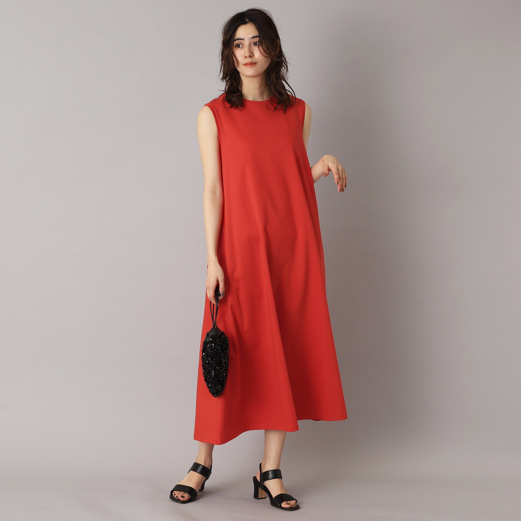 DRESSTERIOR「【ポケットあり/接触冷感/抗菌防臭/消臭】アイスクリアコットンワンピース」|ワンピース|