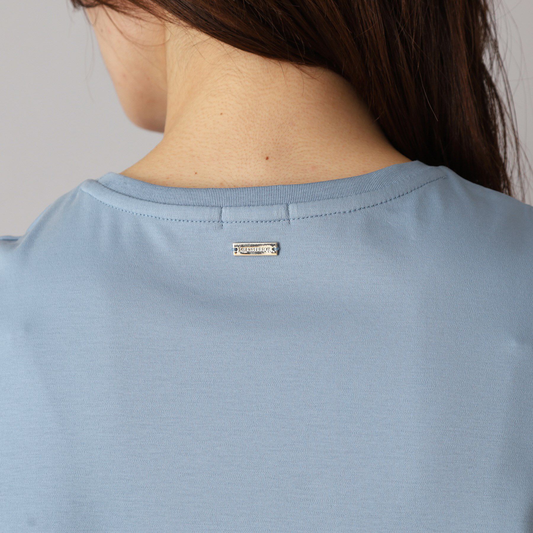 DRESSTERIOR「【ポケットあり/接触冷感/抗菌防臭/消臭】アイスクリアコットンワンピース」|ワンピース|