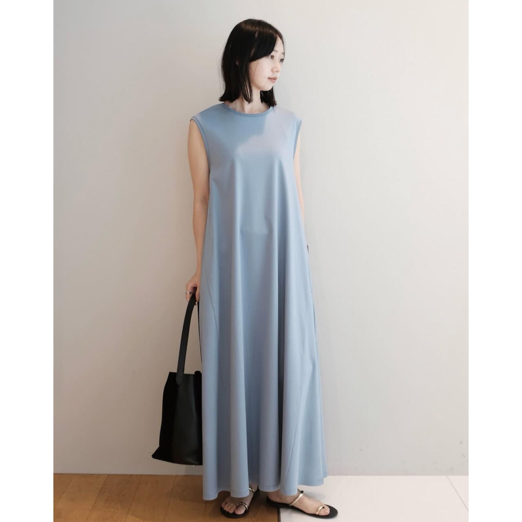 DRESSTERIOR「【ポケットあり/接触冷感/抗菌防臭/消臭】アイスクリアコットンワンピース」|ワンピース|