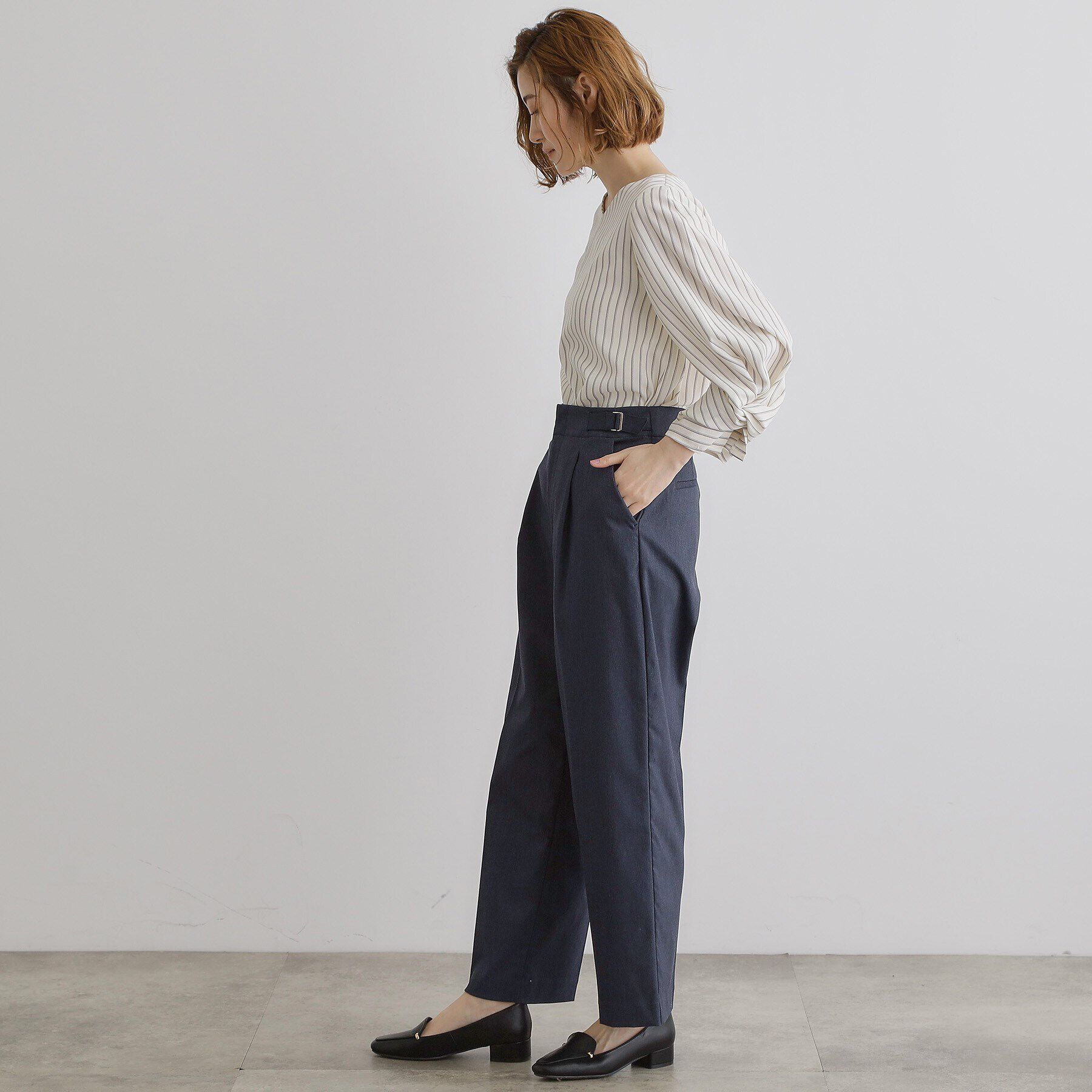 grove「【接触冷感】ハイパーストレッチワイドパンツ」|その他|