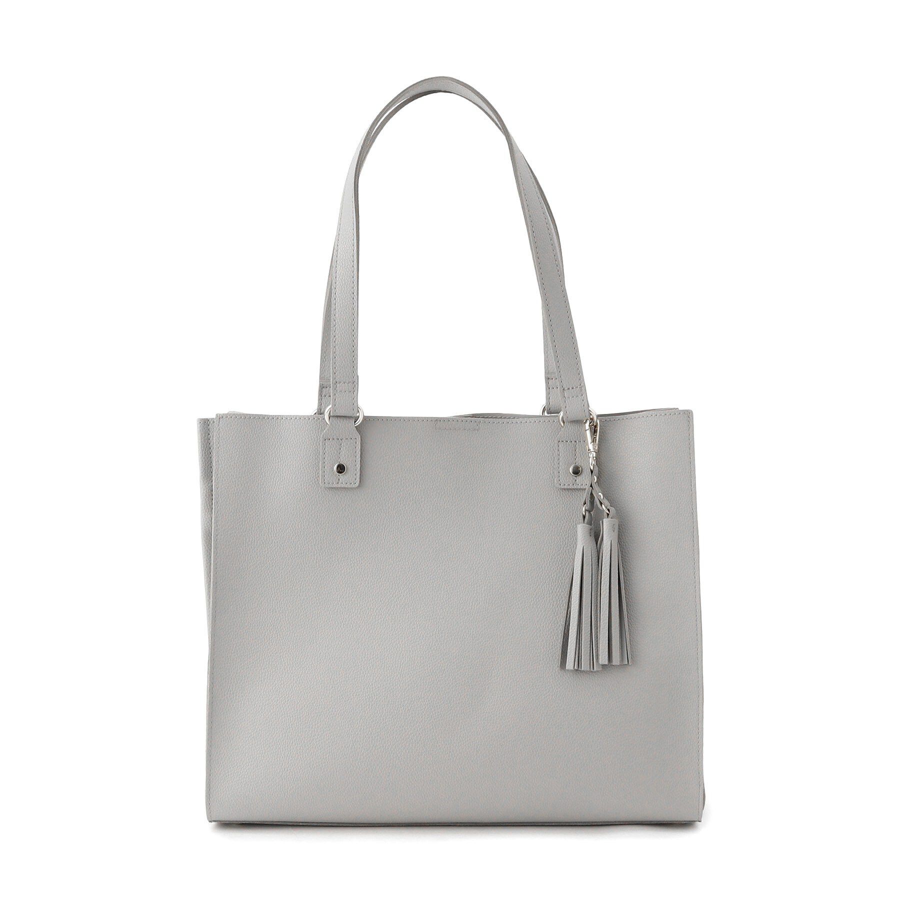 grove「【人間工学】ダブルタッセル中仕切りトート」|トートバッグ|