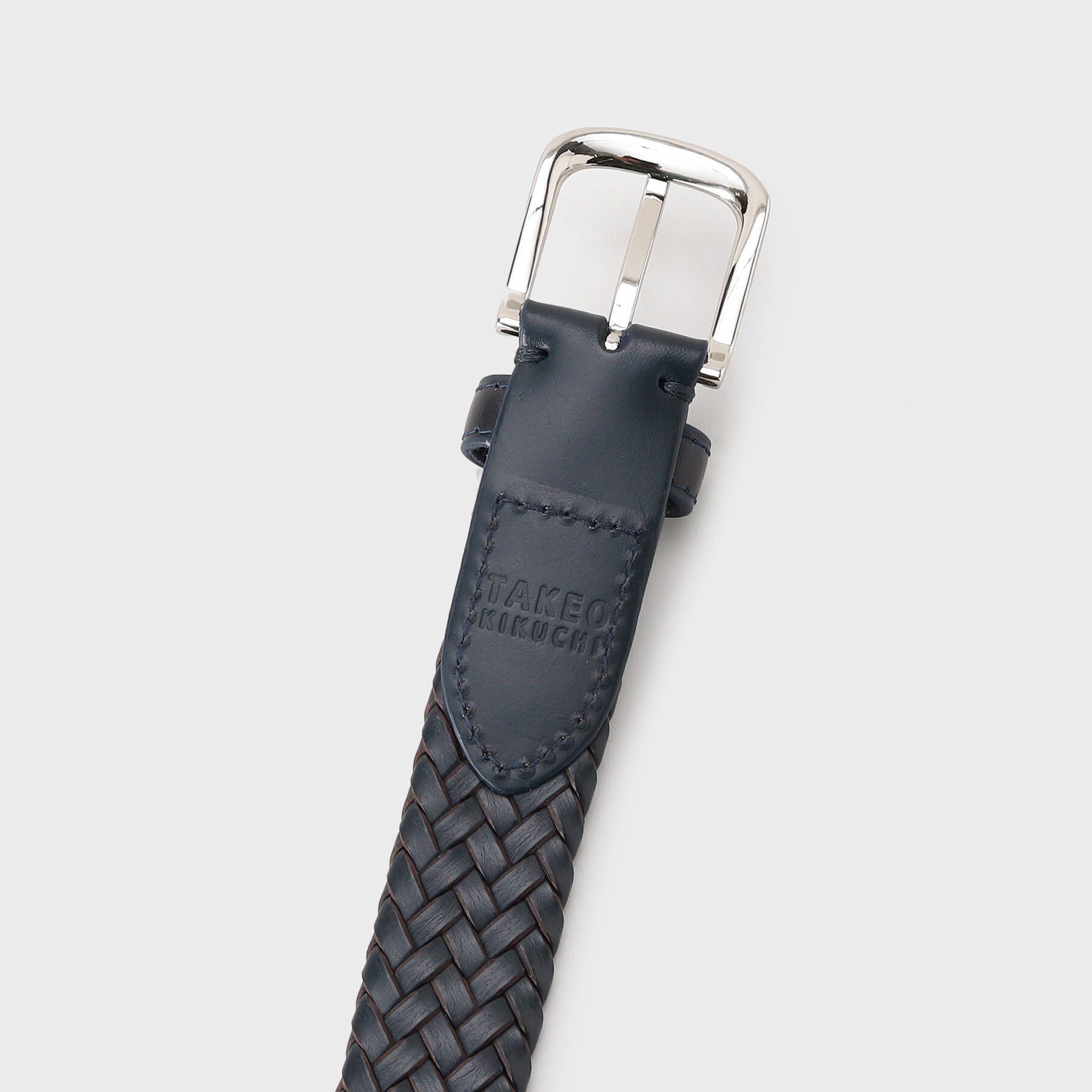 TAKEO KIKUCHI「【GIFT】レザーメッシュベルト」|ベルト|