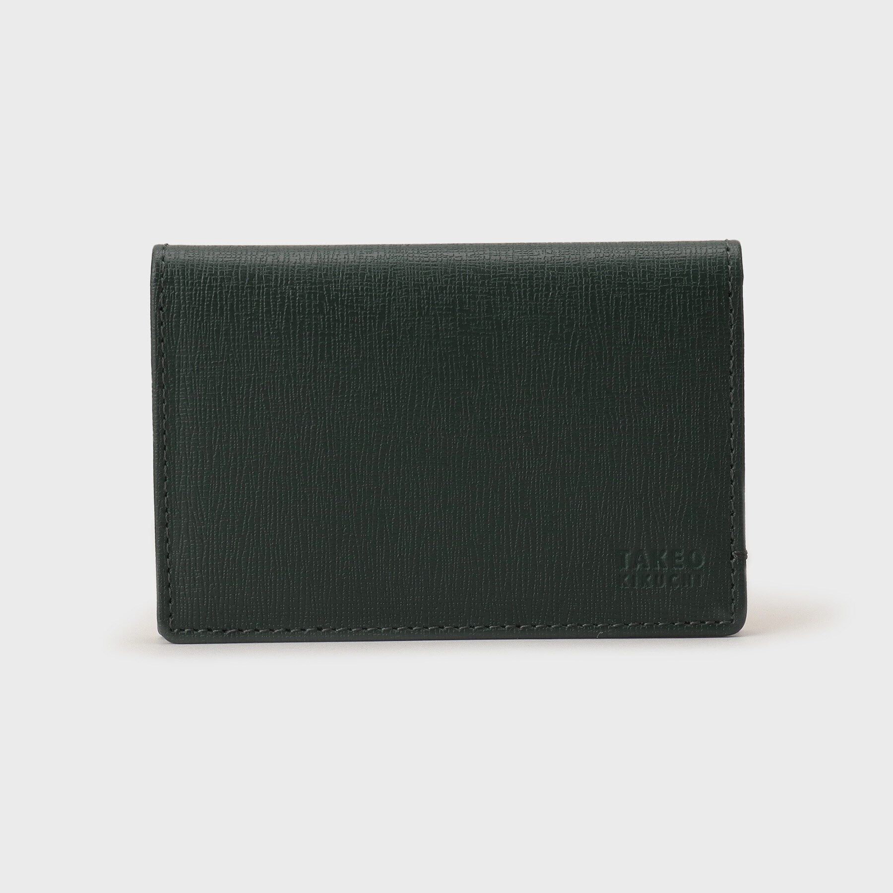 TAKEO KIKUCHI「配色型押しレザー名刺入れ&ICカード段付き」|名刺入れ・カードケース|