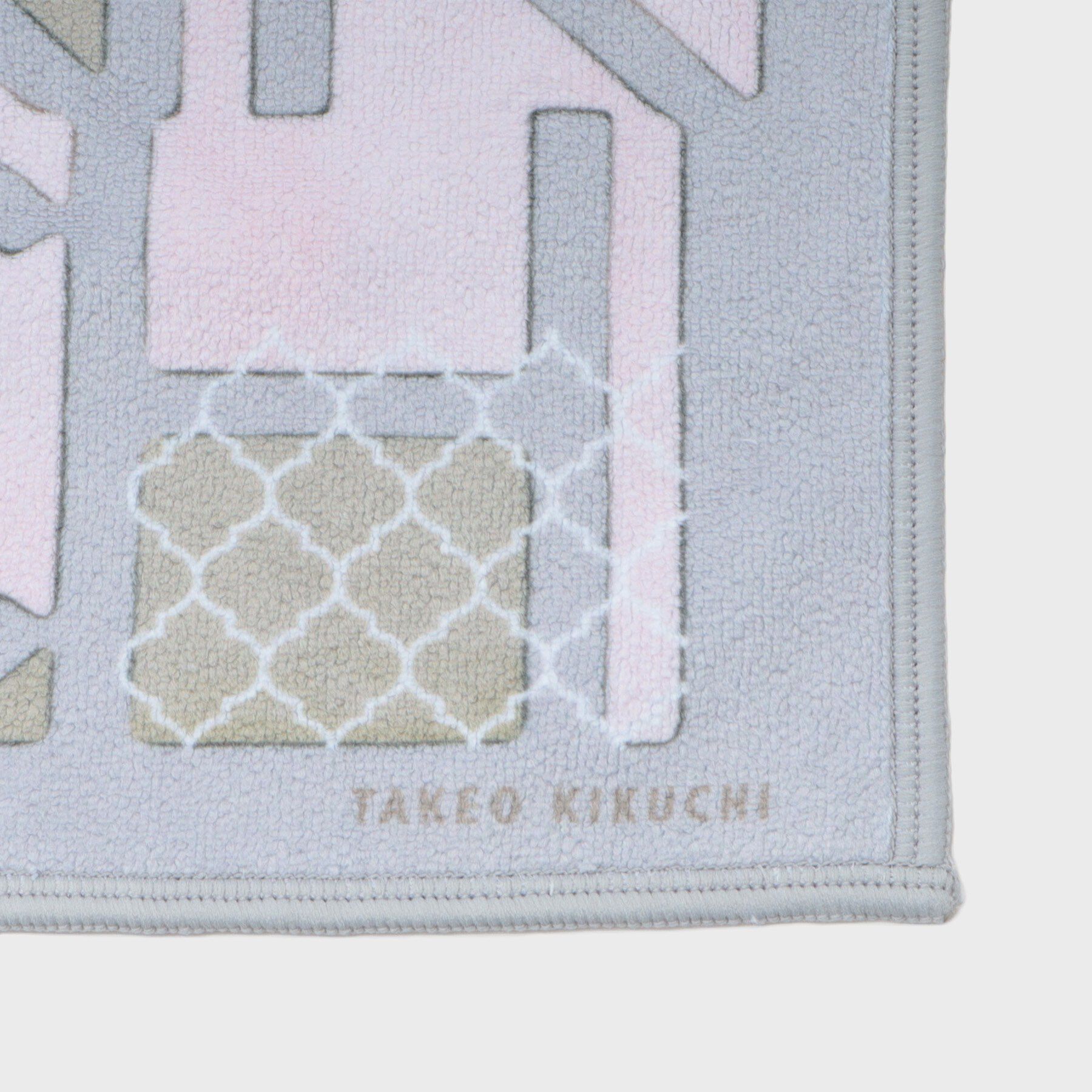 TAKEO KIKUCHI「タイル柄プリントフォンカチ」|ハンカチ|