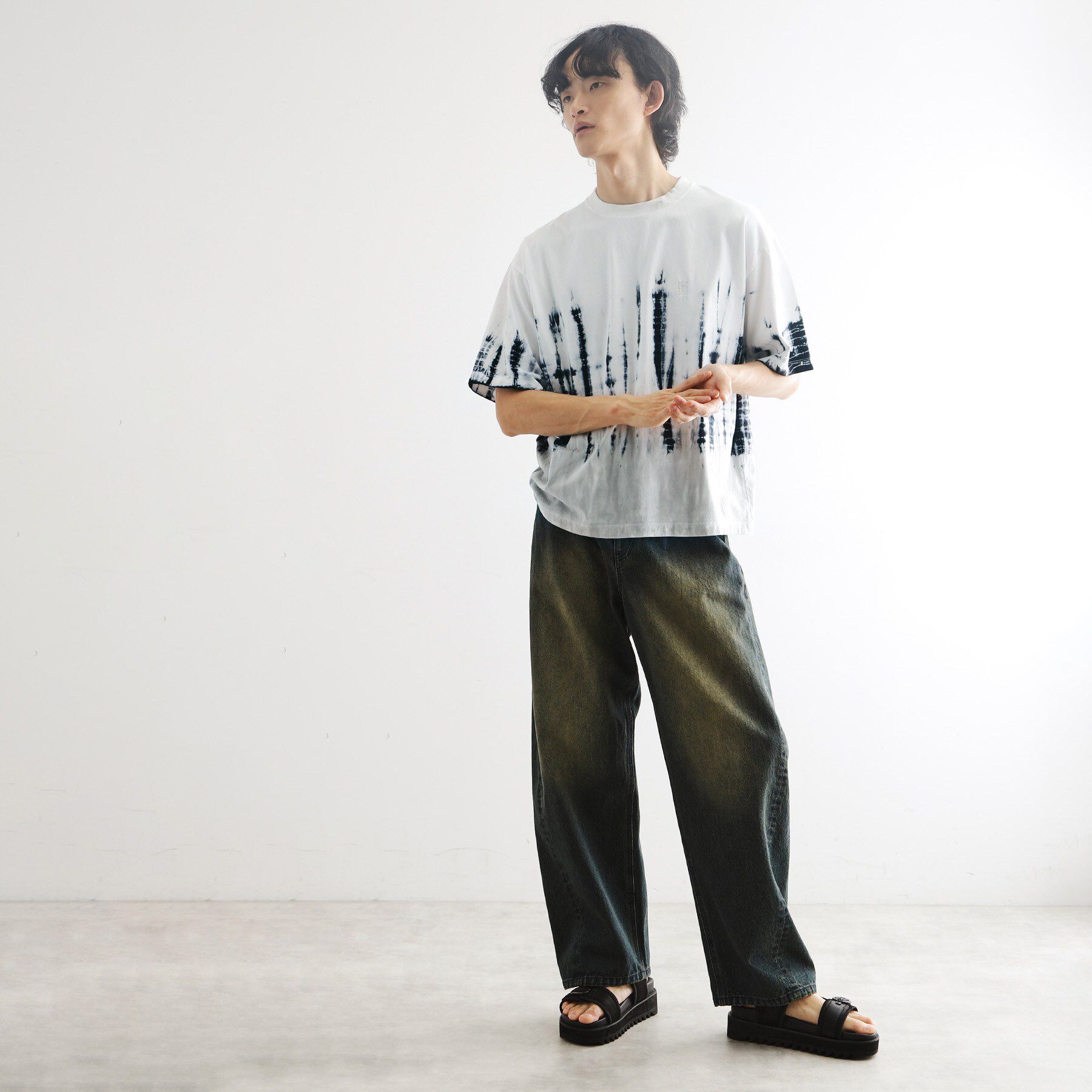 tk.TAKEO KIKUCHI「タイダイTシャツ（XSサイズあり）」|Tシャツ・カットソー|