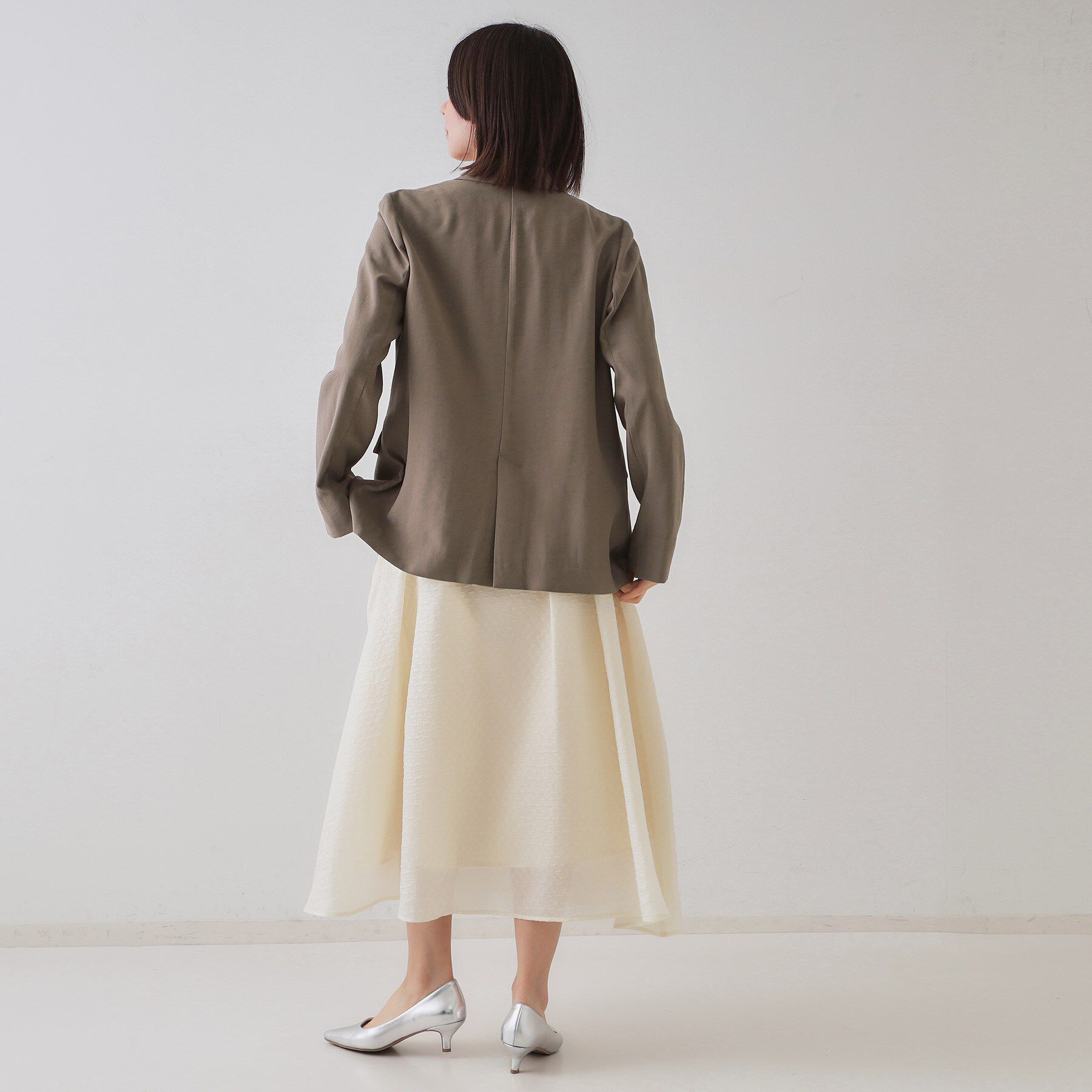 OPAQUE.CLIP「ダブルブレストジャケット【洗える】」|テーラードジャケット|