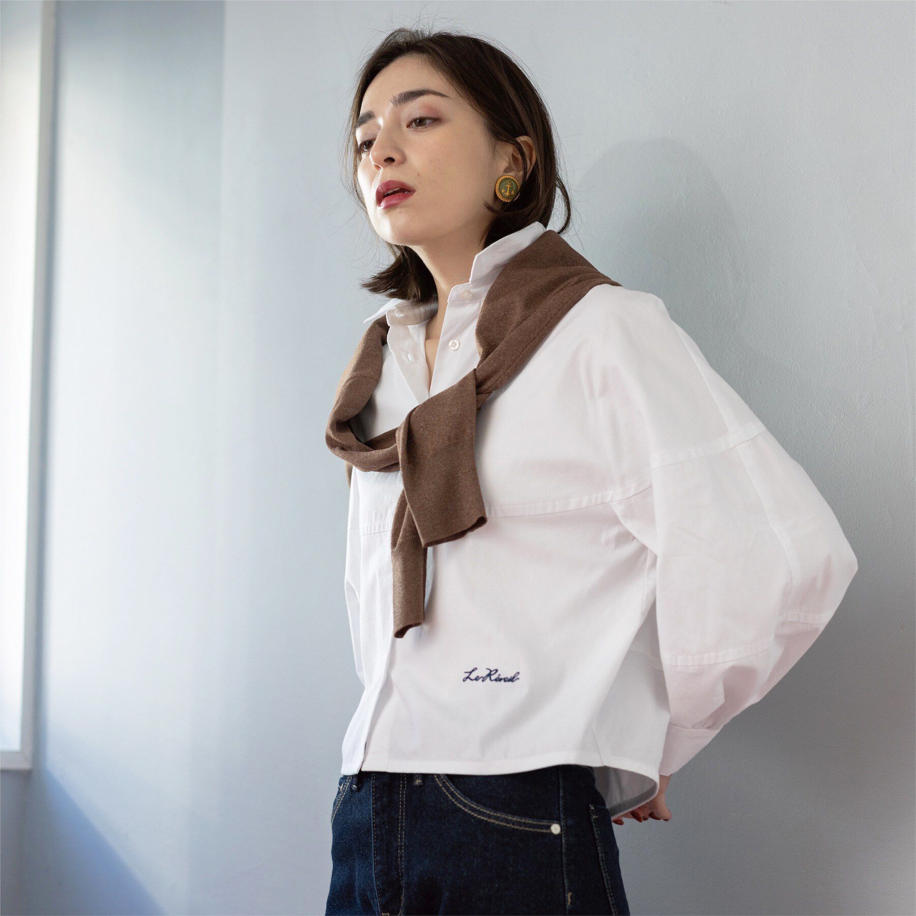 OPAQUE.CLIP「オックスフォルムシャツ」|シャツ・ブラウス|