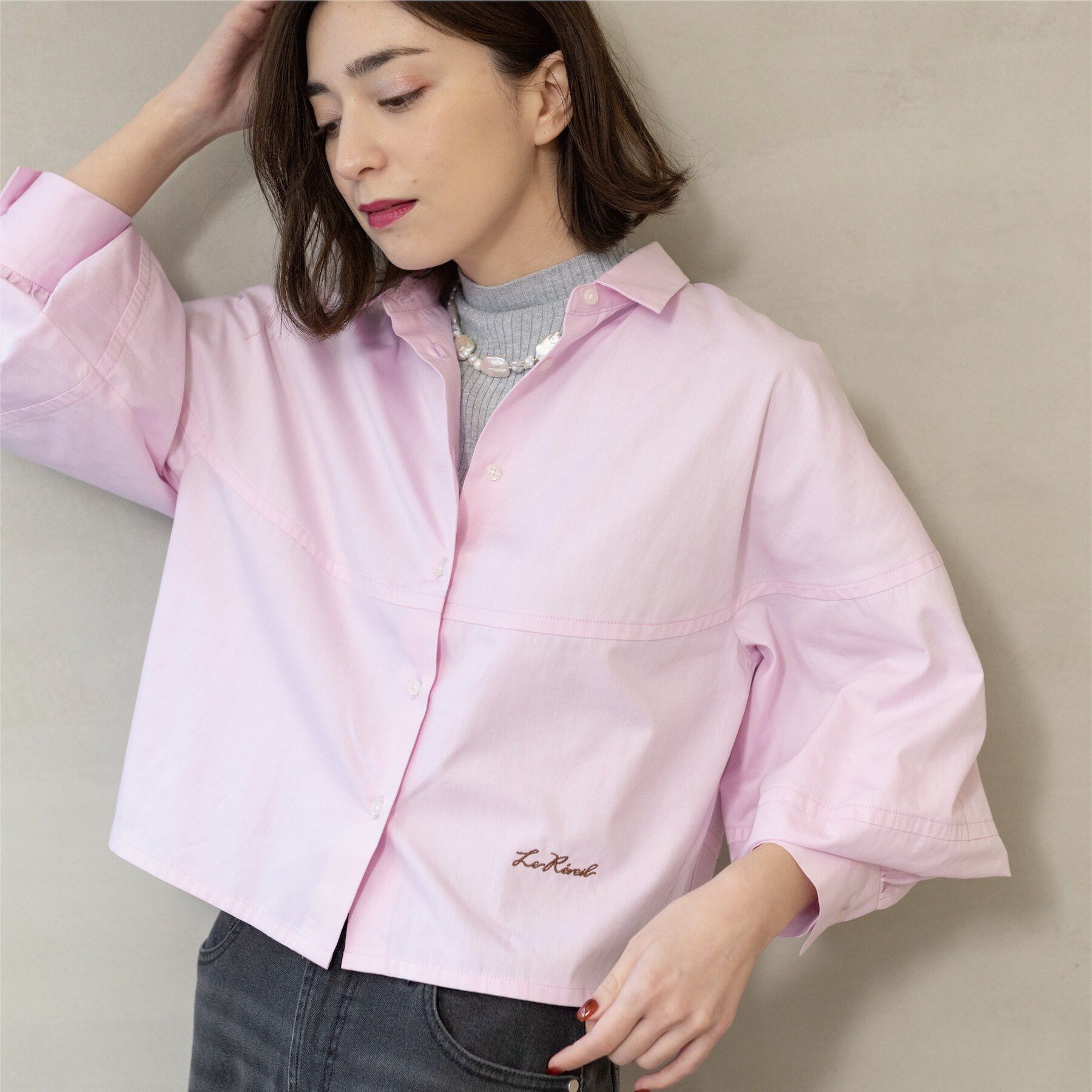 OPAQUE.CLIP「オックスフォルムシャツ」|シャツ・ブラウス|