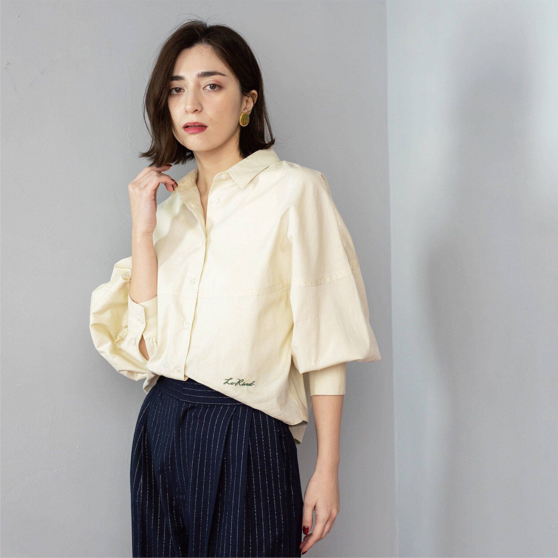 OPAQUE.CLIP「オックスフォルムシャツ」|シャツ・ブラウス|