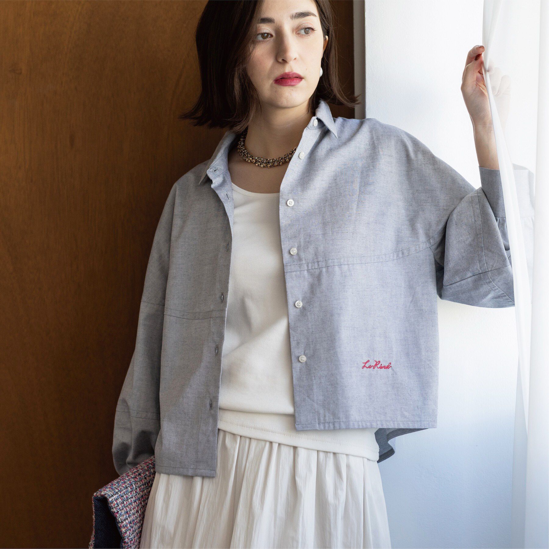 OPAQUE.CLIP「オックスフォルムシャツ」|シャツ・ブラウス|