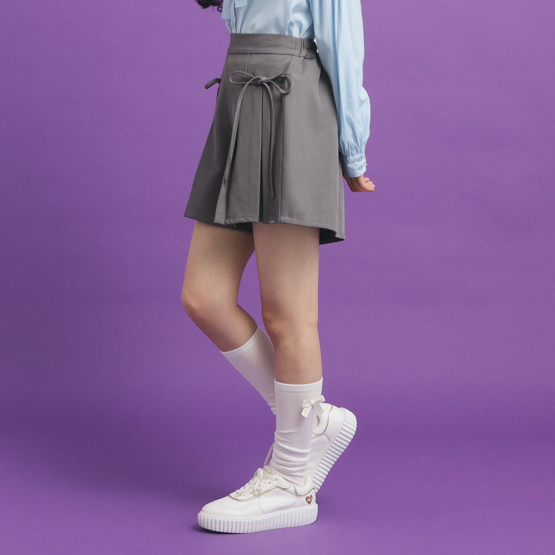 PINK-latte「リボンキュロットパンツ」|キュロット|