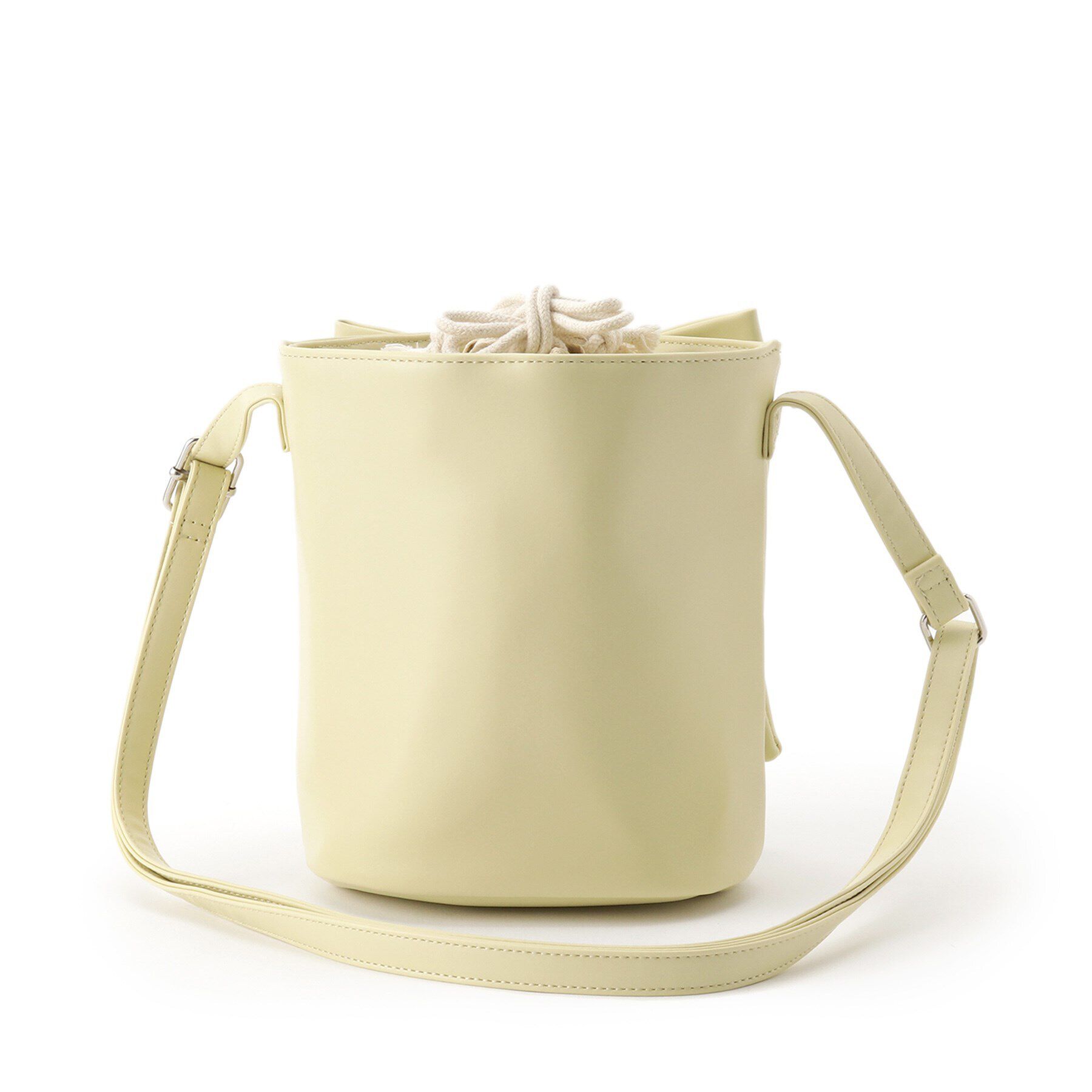 PINK-latte「リボン巾着バッグ」|ショルダー・メッセンジャー|