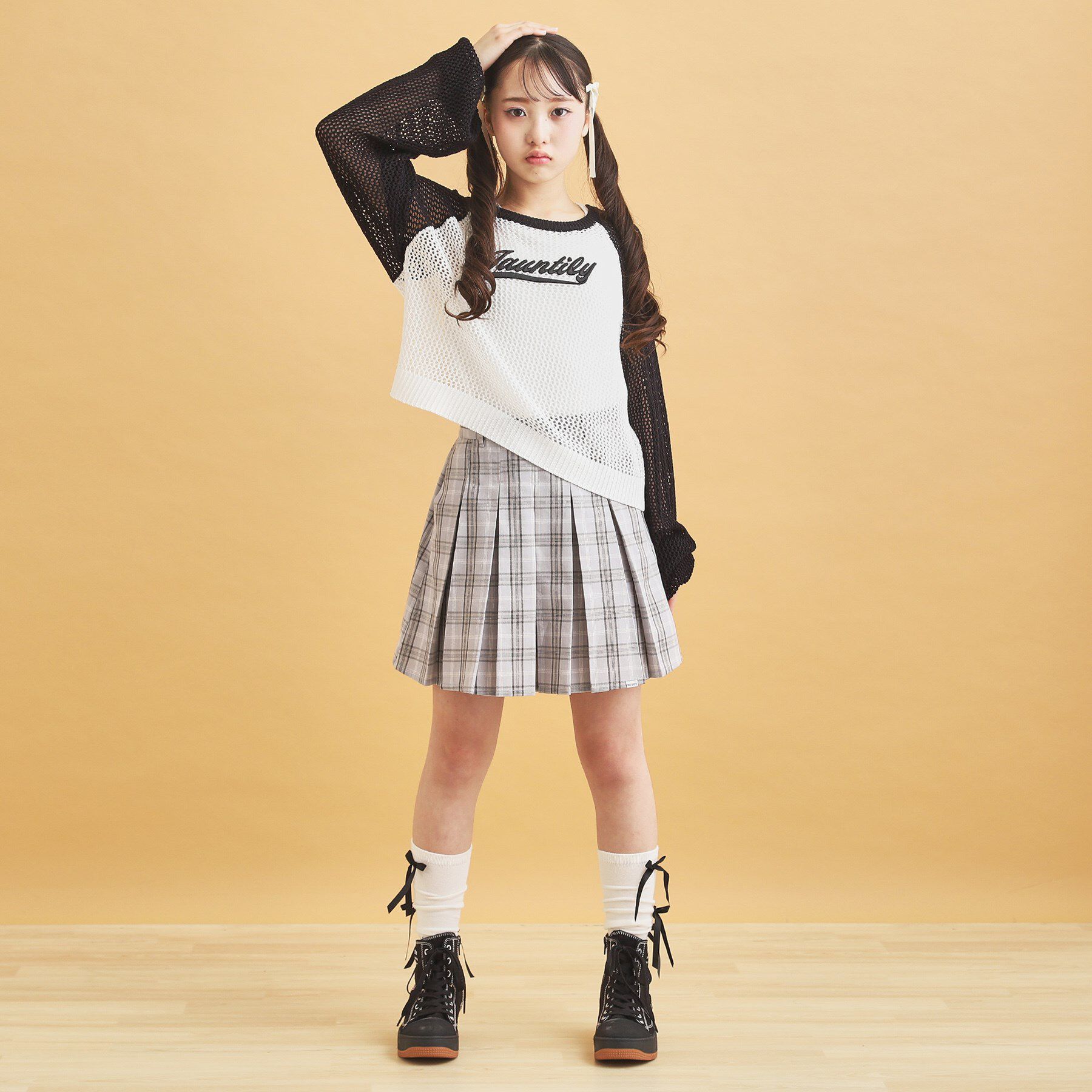 PINK-latte「【セットアイテム】ラグランメッシュ＋タンク」|その他|