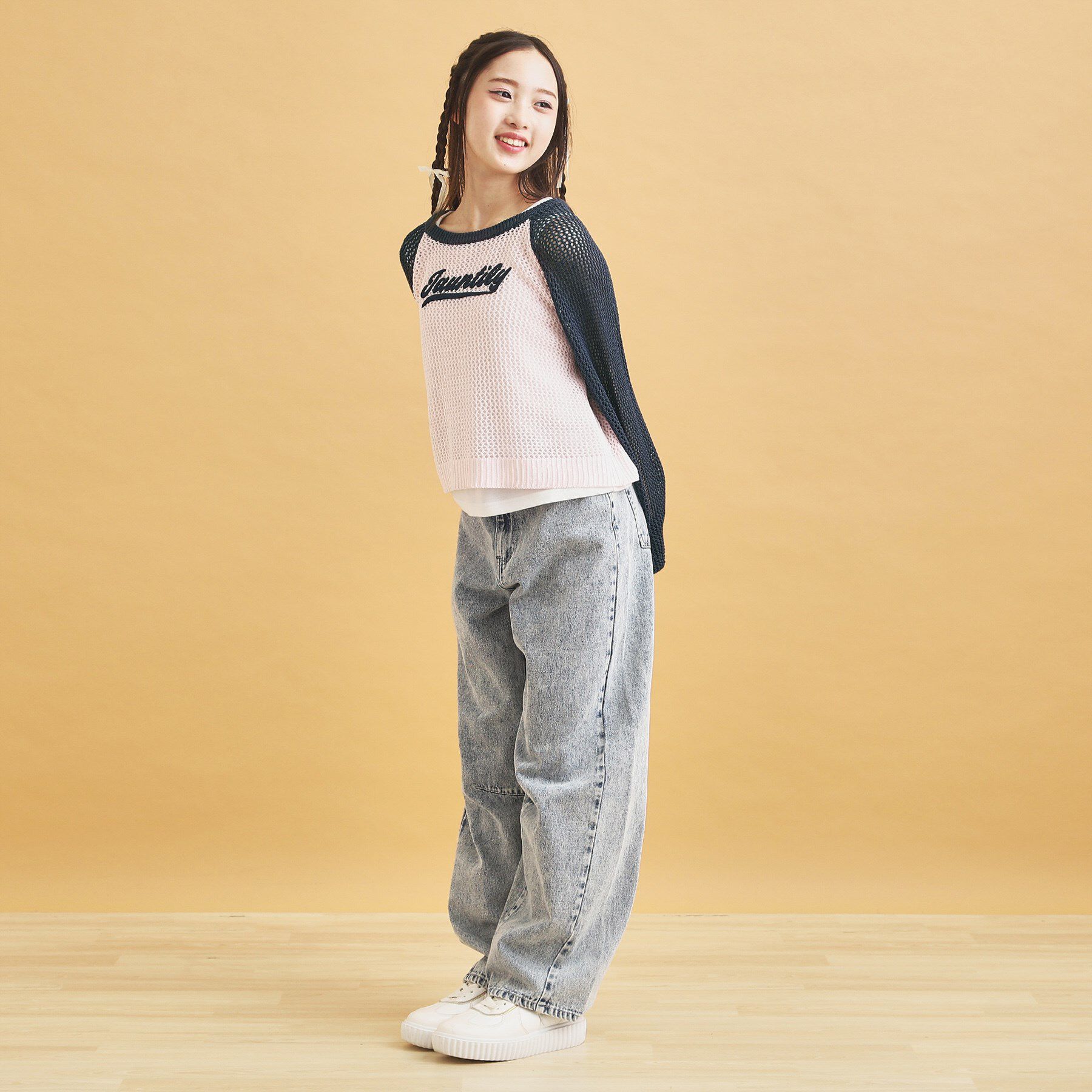 PINK-latte「【セットアイテム】ラグランメッシュ＋タンク」|その他|