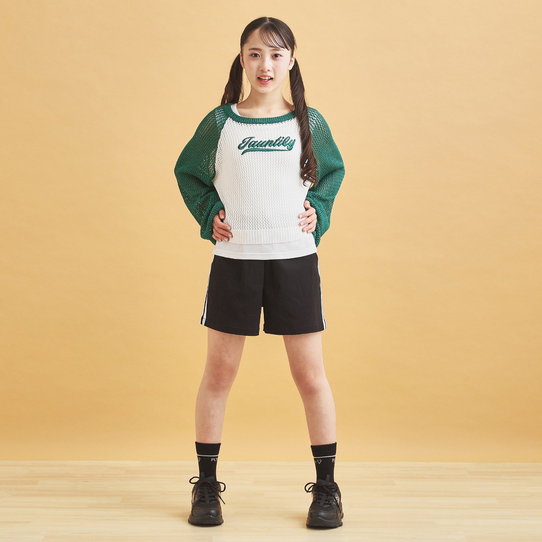 PINK-latte「【セットアイテム】ラグランメッシュ＋タンク」|その他|