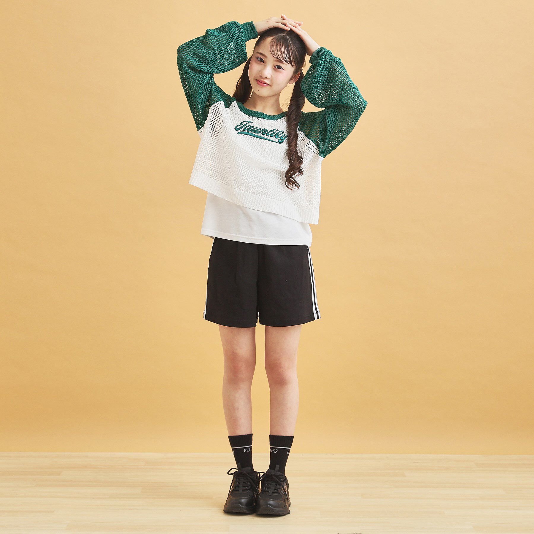 PINK-latte「【セットアイテム】ラグランメッシュ＋タンク」|その他|