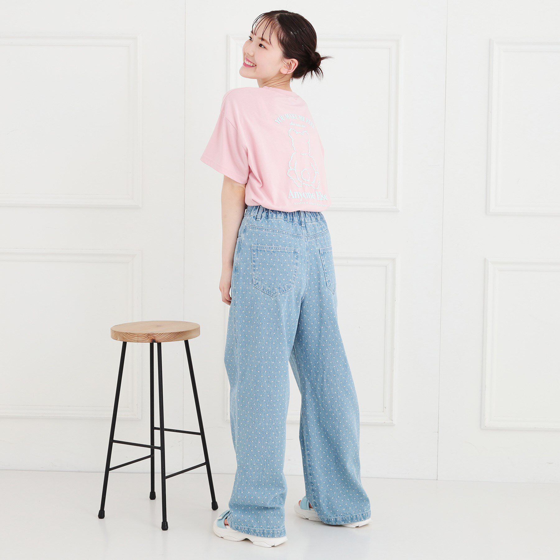 PINK-latte「◆くまちゃんTシャツ」|Tシャツ・カットソー|