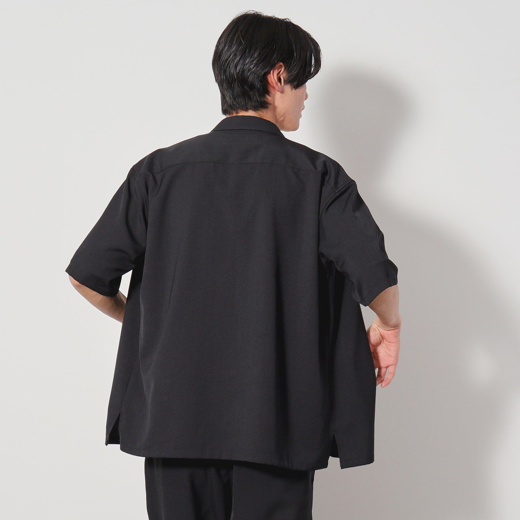 THE SHOP TK「ドライポリ半袖シャツ　セットアップ可/吸水速乾/軽量」|シャツ・ブラウス|