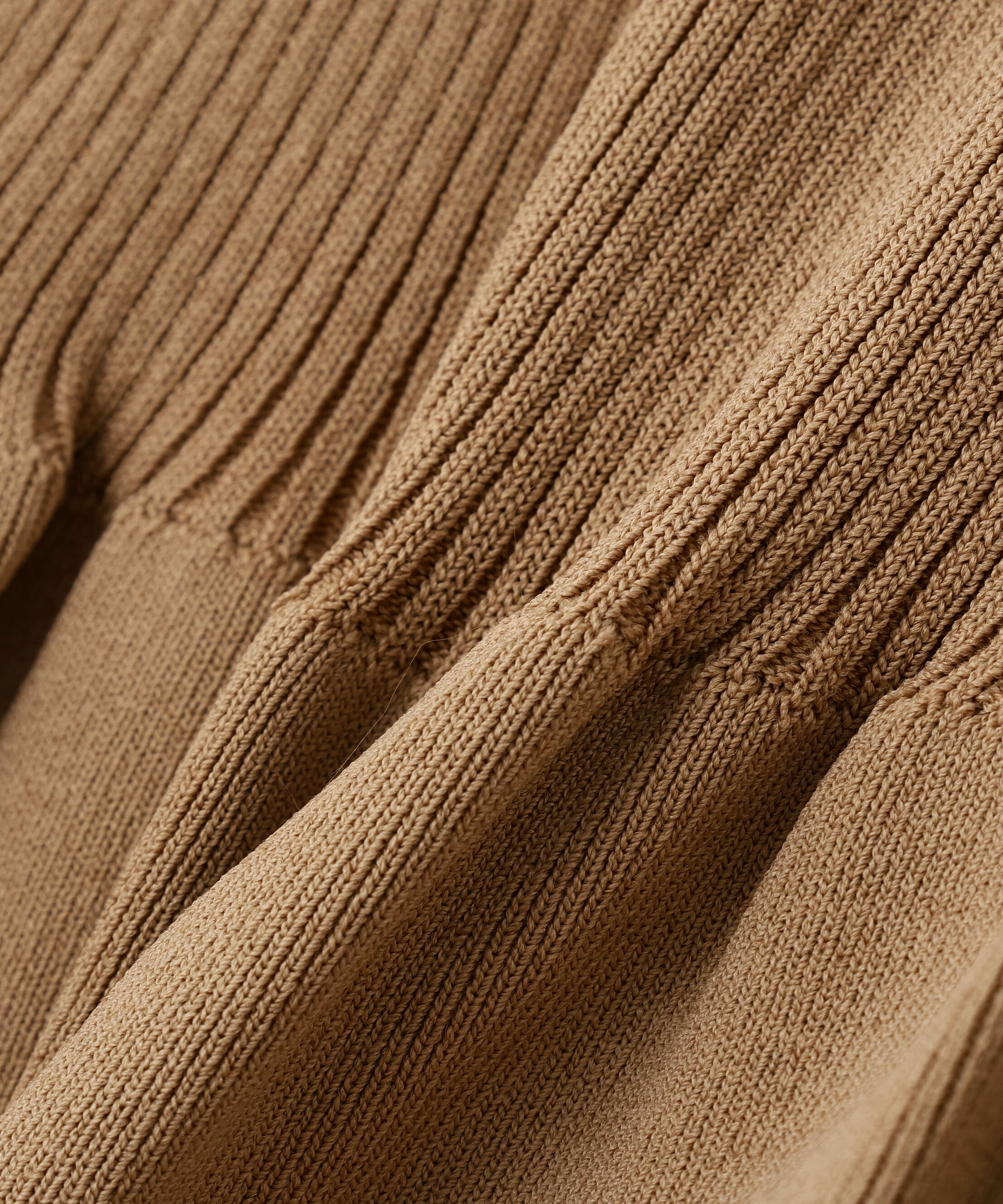  「ダブルカラーペプラムニット」|ニット・セーター|