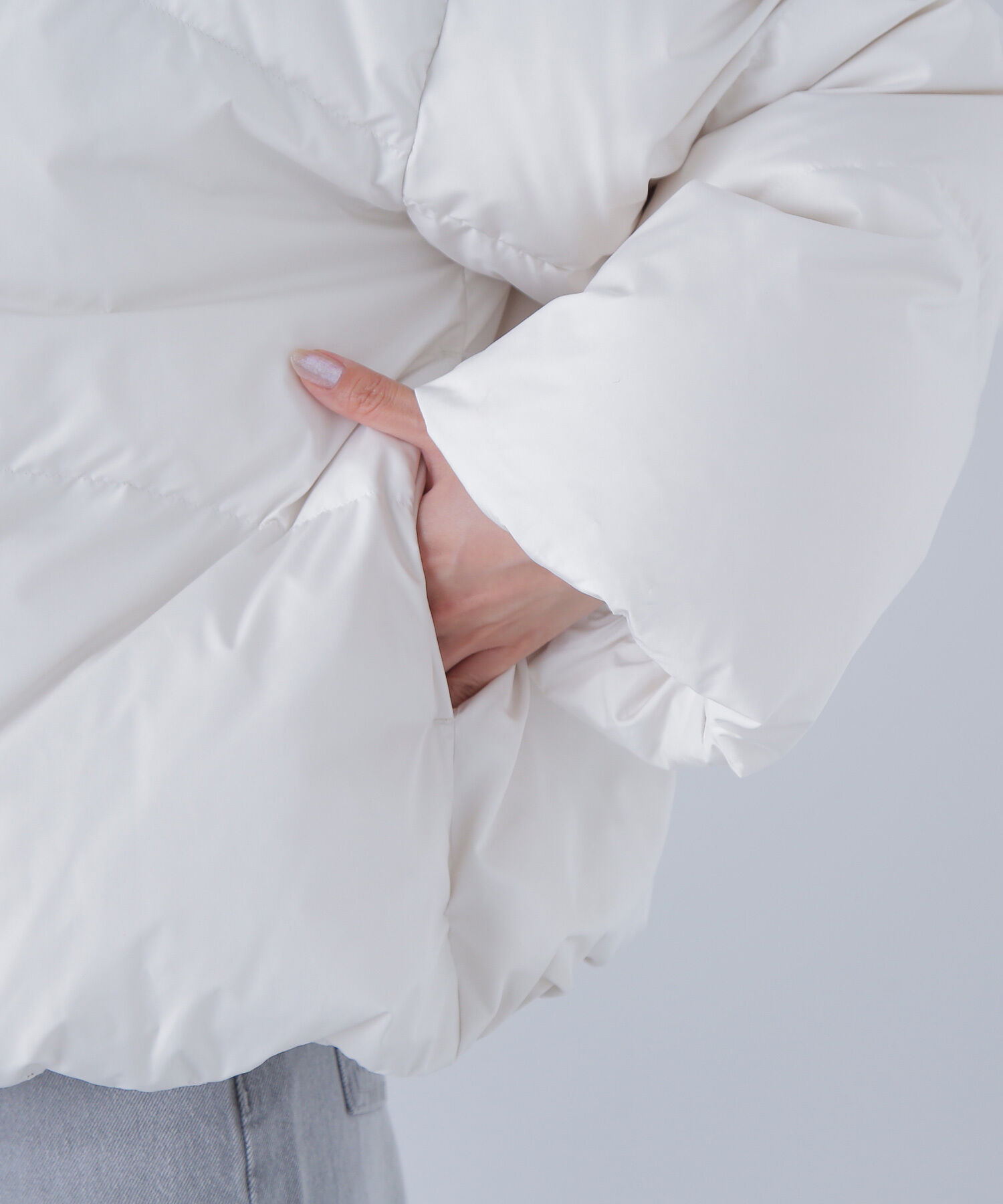  「ショートフードダウン」|ブルゾン・スタジャン|