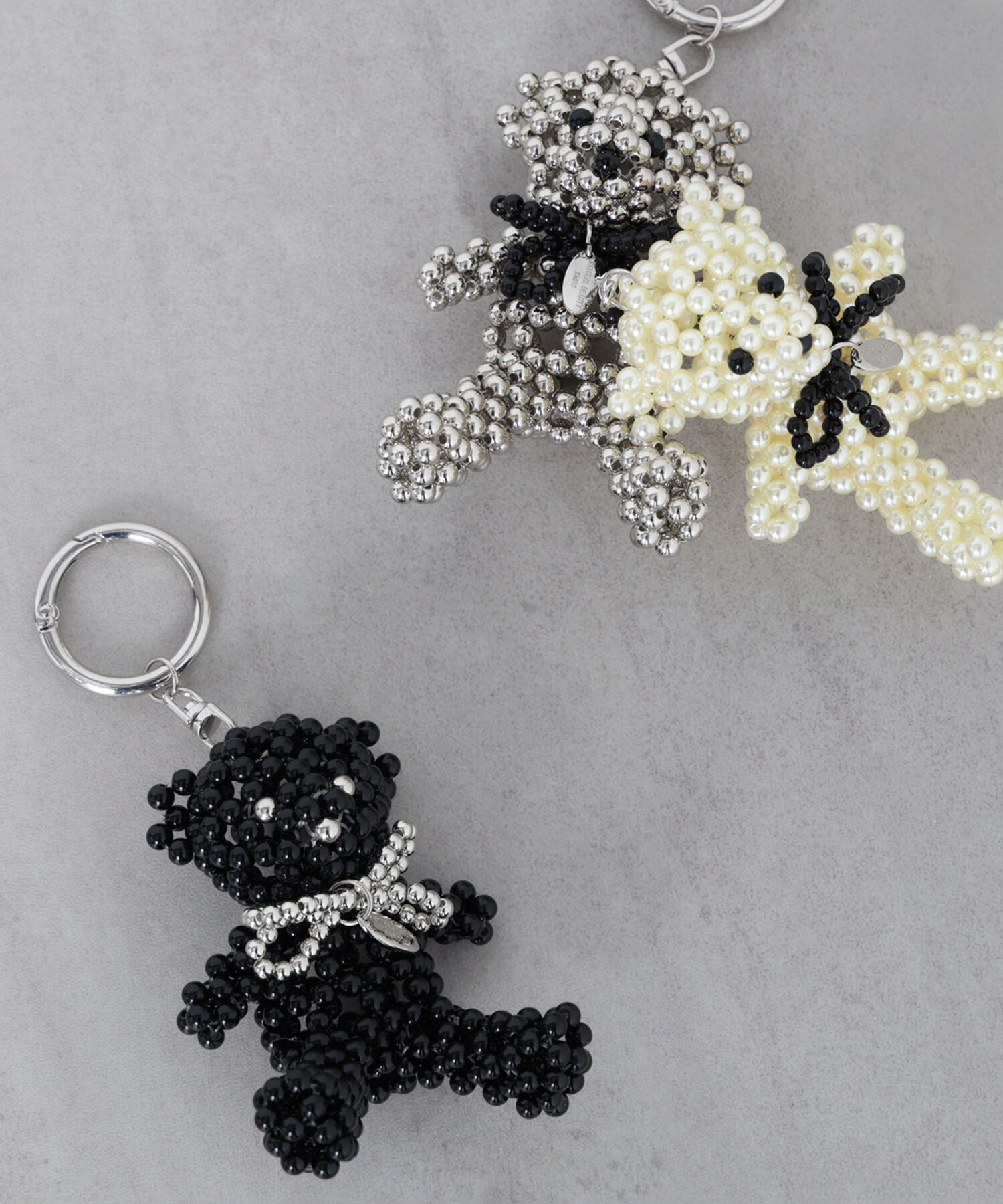  「ビーズベアチャーム」|その他|クロ