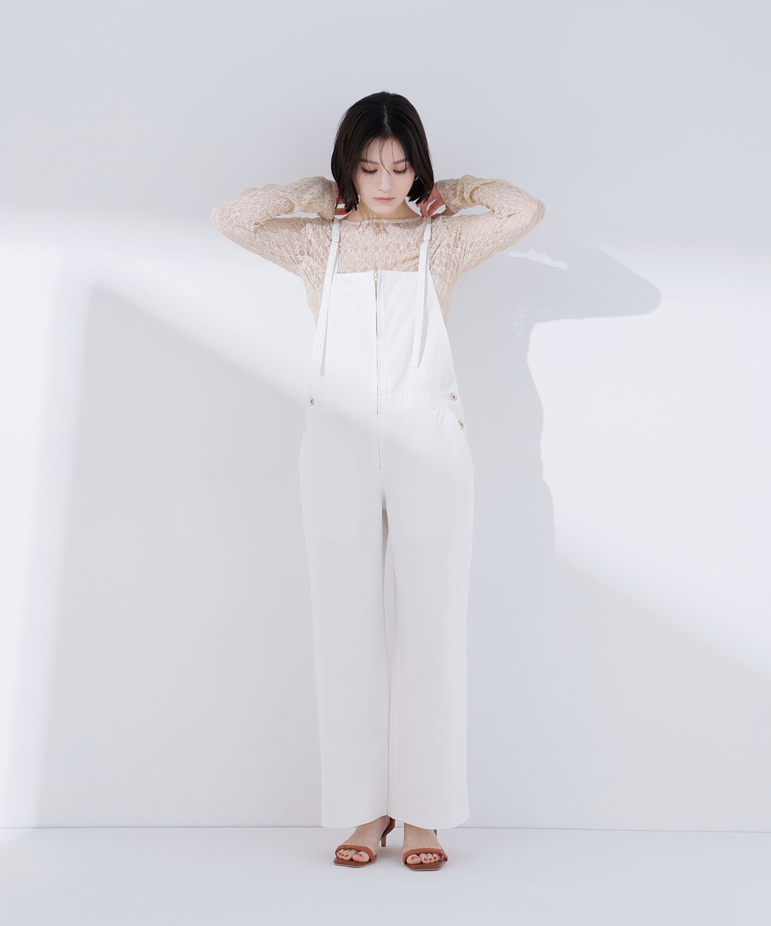  「デニムオールインワン」|ワンピース|