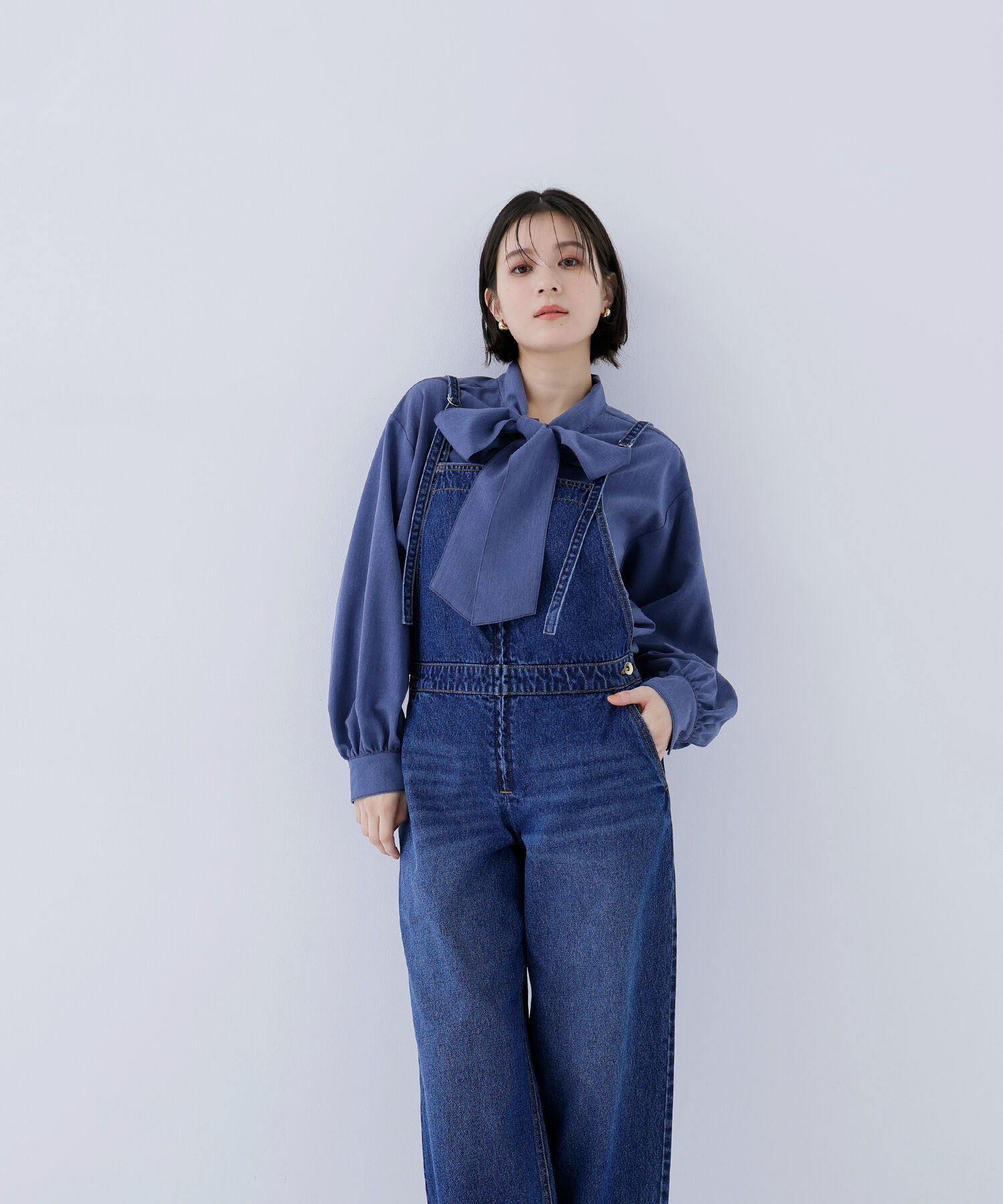  「デニムオールインワン」|ワンピース|