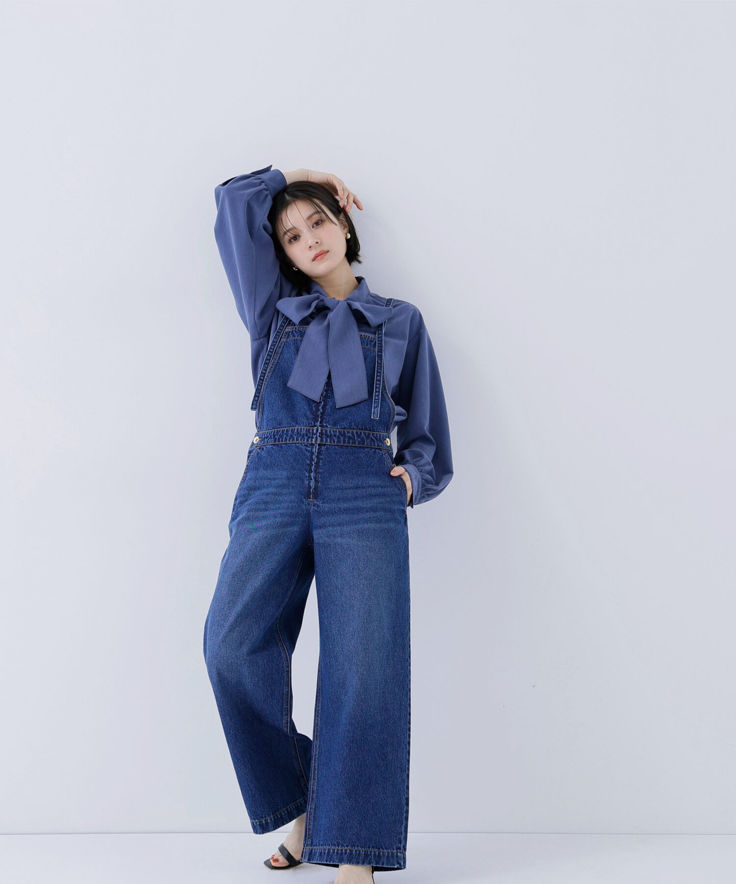  「デニムオールインワン」|ワンピース|